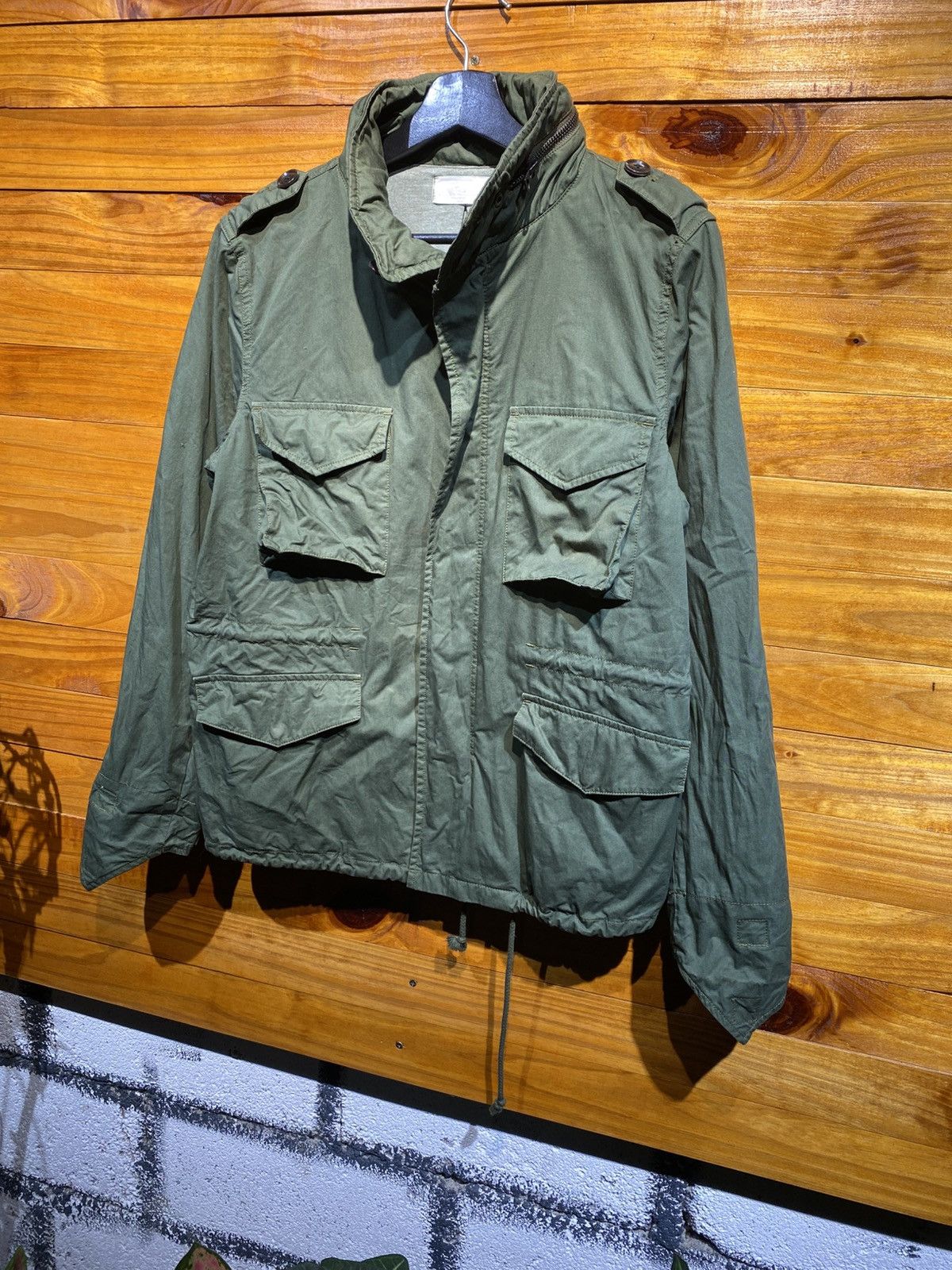 Slick Vintage Slick Military Field Jacket – Olive Green Utility Size US S / EU 44-46 / 1 - 4 Thumbnail