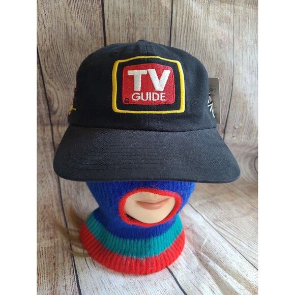NASCAR × Vintage Vtg Nascar TV guide snapback hat #16 Kevin Lepage 1999 2000 Size ONE SIZE - 8 Thumbnail