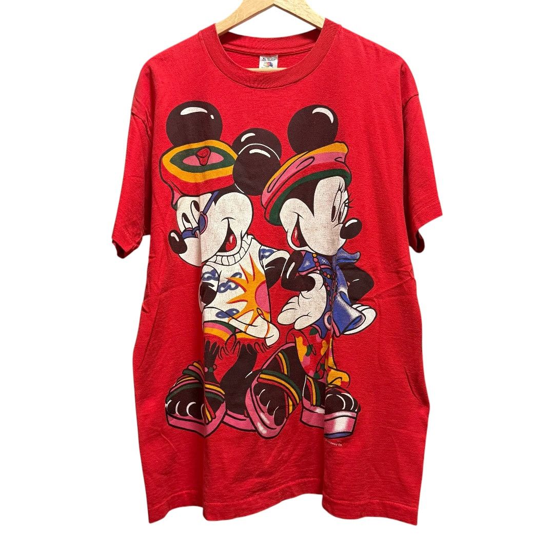Fruit Of The Loom 1994 Disney Mickey and Minnie Mouse Hippie Size US XL / EU 56 / 4 - 1 Thumbnail