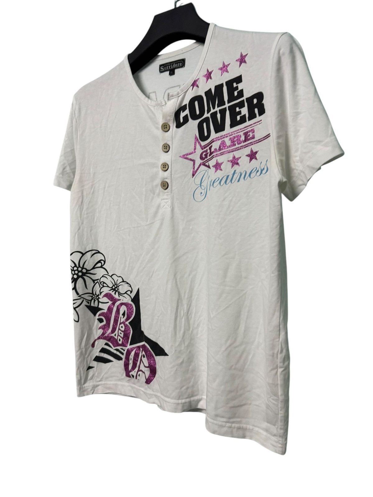 Japanese Brand JAPANESE PUNK DESIGN SORRIDERE VINTAGE GERMS PRINTED SHIRT Size US XL / EU 56 / 4 - 2 Thumbnail