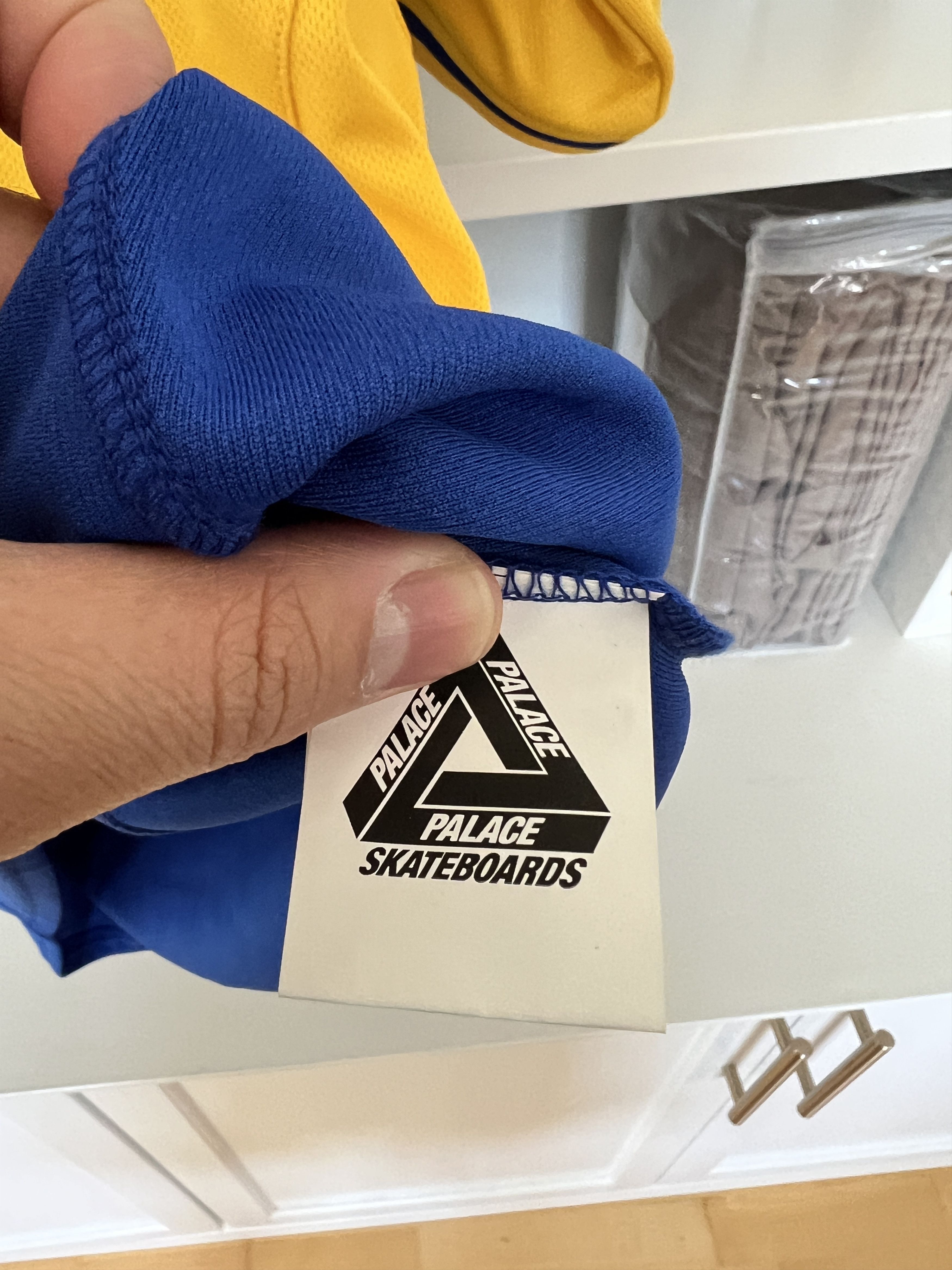 Palace Palace Palamat Boca Juniors Soccer Jersey Size US M / EU 48-50 / 2 - 5 Thumbnail