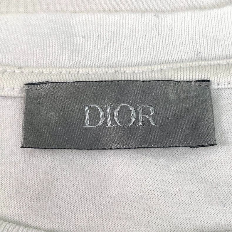 Dior Dior White logo letter printed cotton round-neck short-slee Size US L / EU 52-54 / 3 - 6 Thumbnail