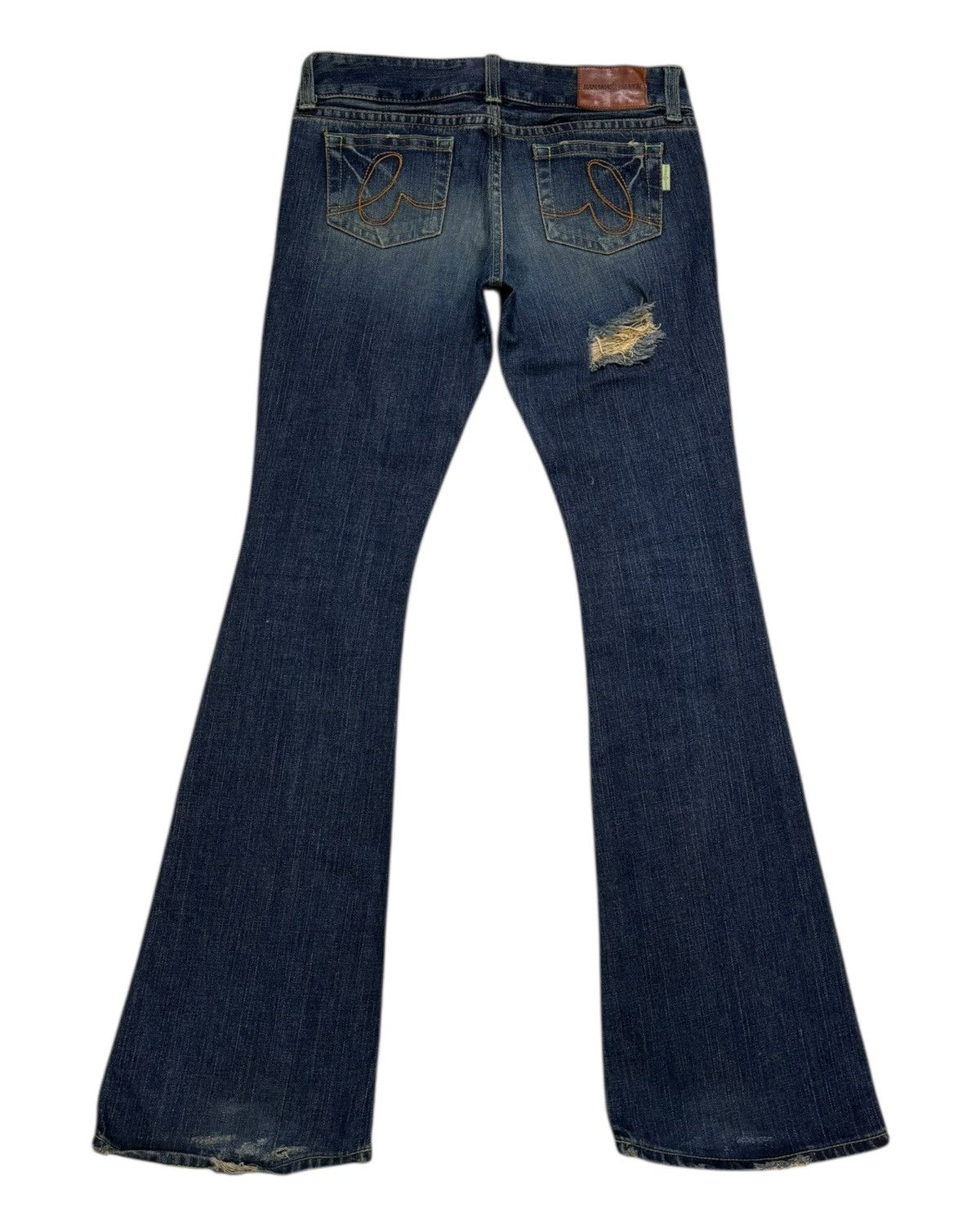 If Six Was Nine Banana Seven 🇯🇵 Bootcut Flared Denim Jeans Size 30" / US 8 / IT 44 - 8 Thumbnail