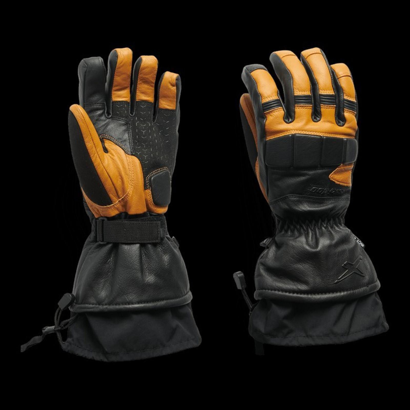 Ski-Doo ski doo x team leather gloves men Khaki Size Small Size ONE SIZE - 1 Thumbnail