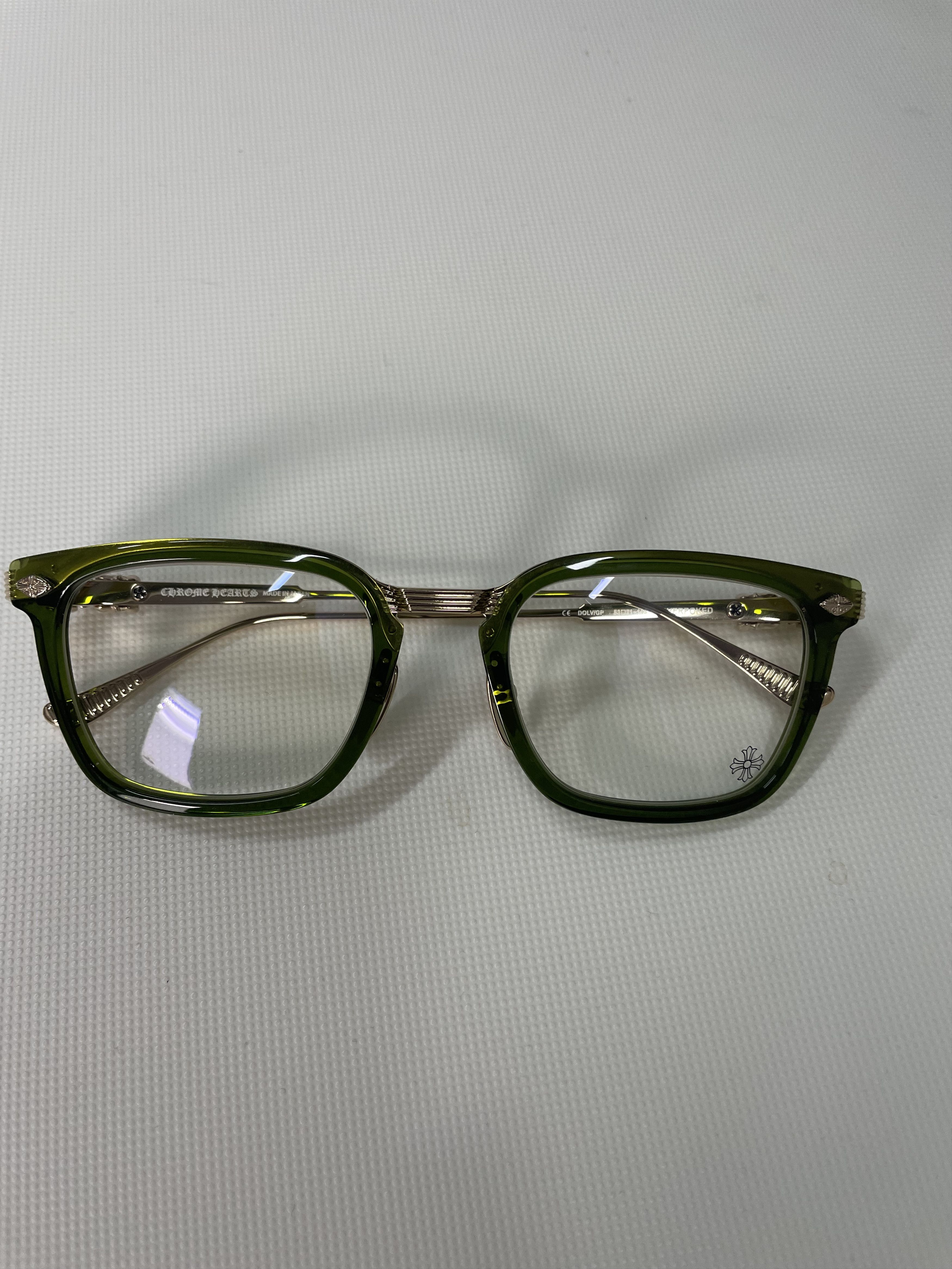 Chrome Hearts Chrome Hearts SQRTON DOLV/GP Glasses Frame Size ONE SIZE - 6 Thumbnail