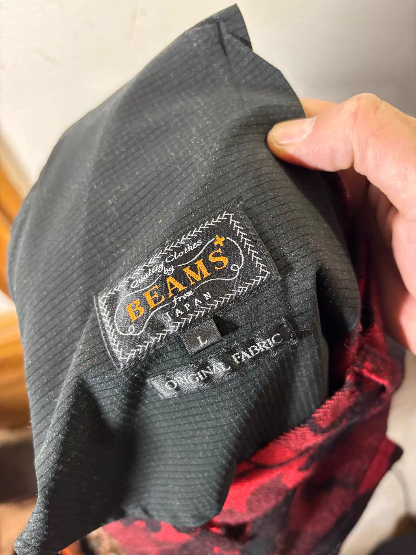 Beams Plus beams plus red leaf camo check hunting pants L Size US 34 / EU 50 - 9 Thumbnail