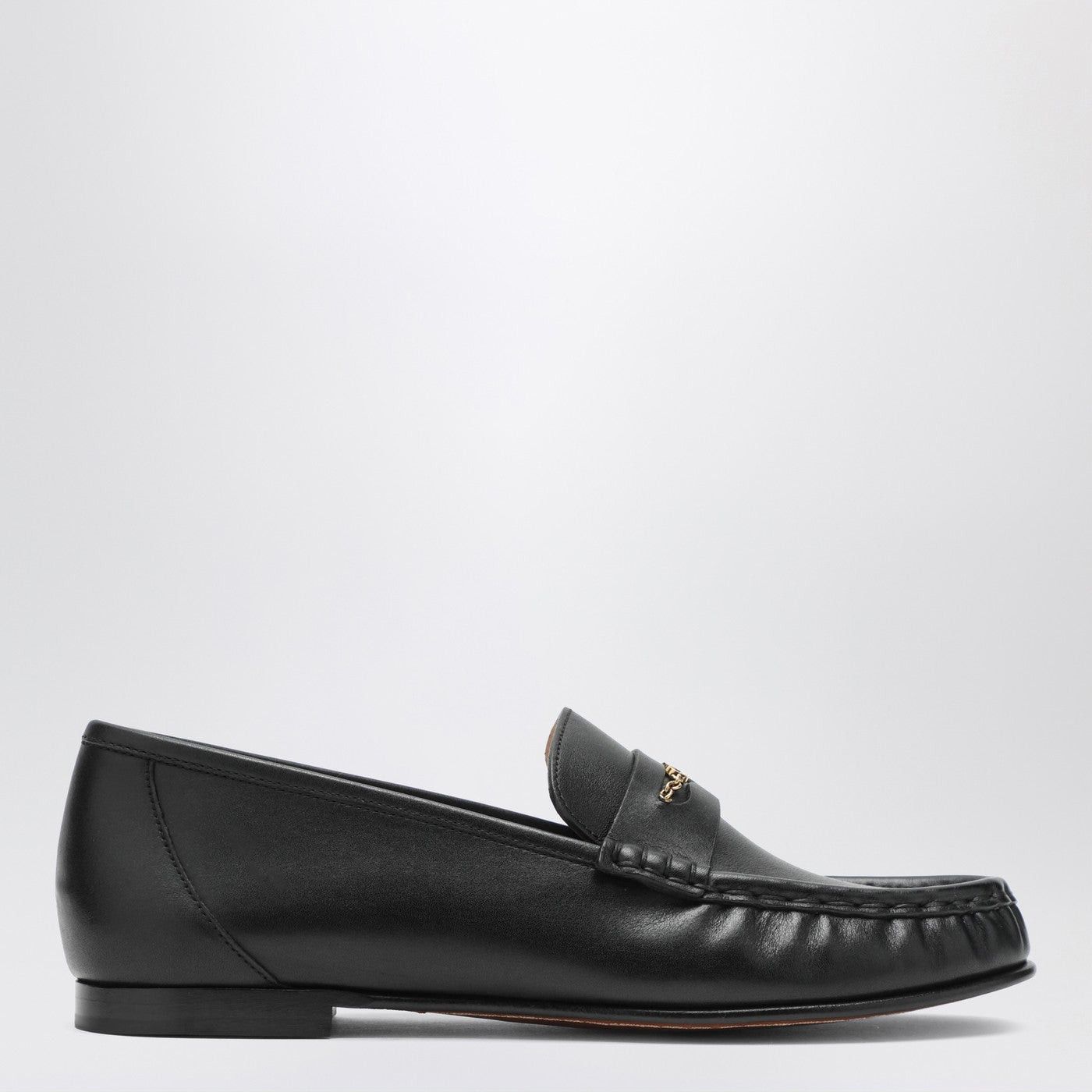 Chloe Chloe Black Leather Loafers Size US 9 / IT 39 - 1 Thumbnail