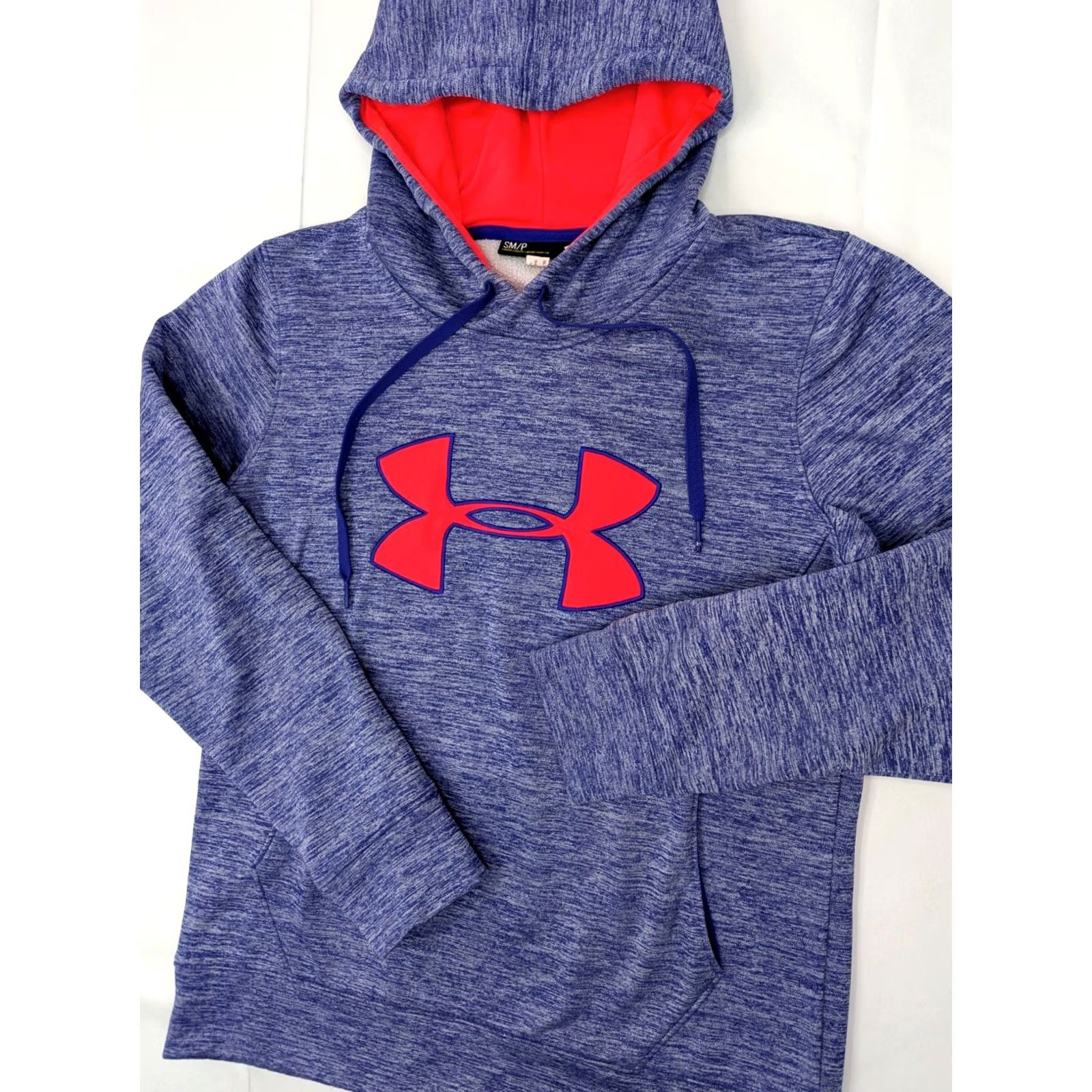 Under Armour Under Armour Storm Hoodie Women S Blue Logo Embroidered Pullover Loose Fit Hoodie Size S / US 4 / IT 40 - 2 Thumbnail