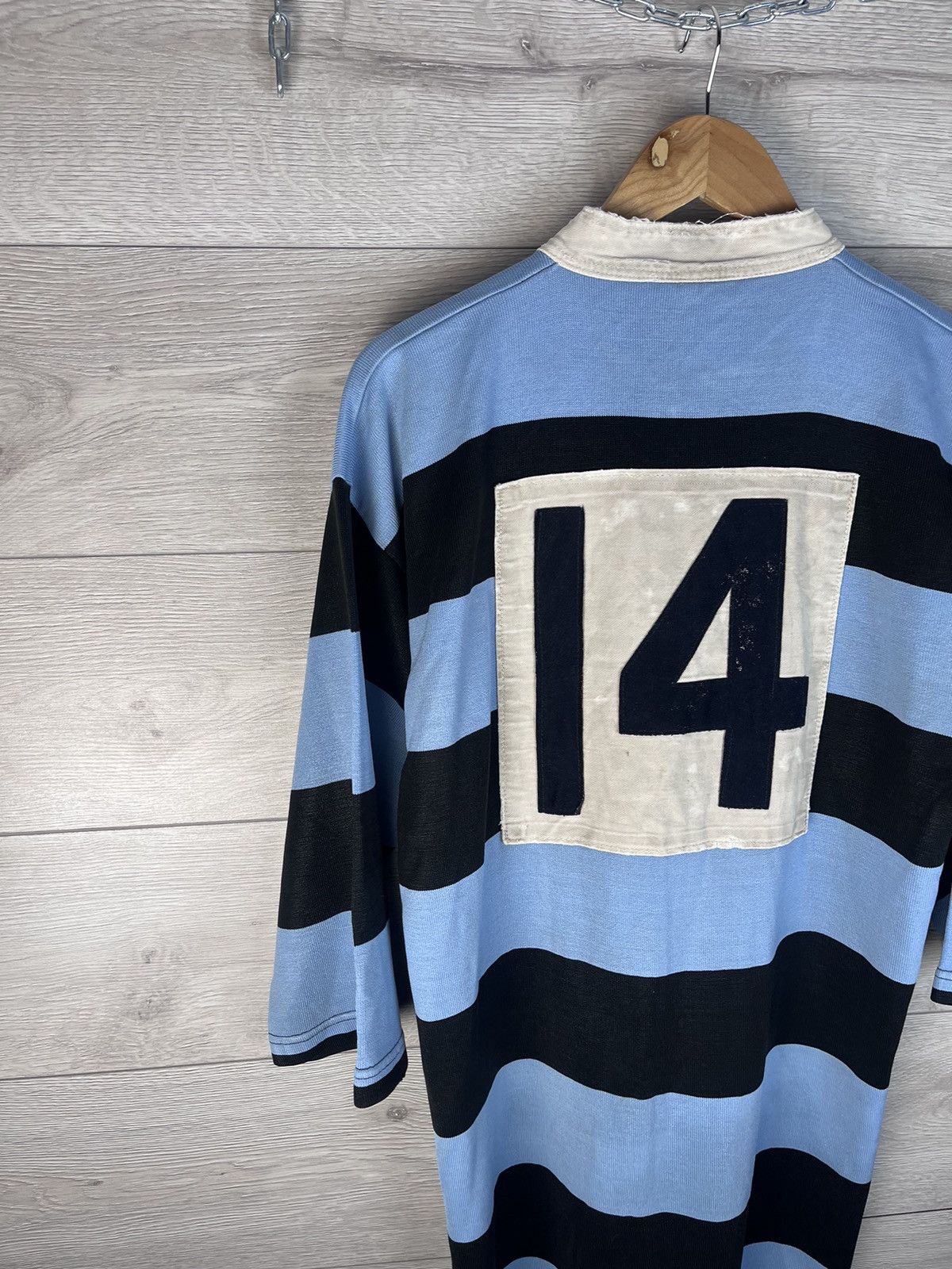 Salem Sportswear Men’s Very rare rugby jersey DERN FUELS Resolven R.F.C Size US XL / EU 56 / 4 - 16 Thumbnail