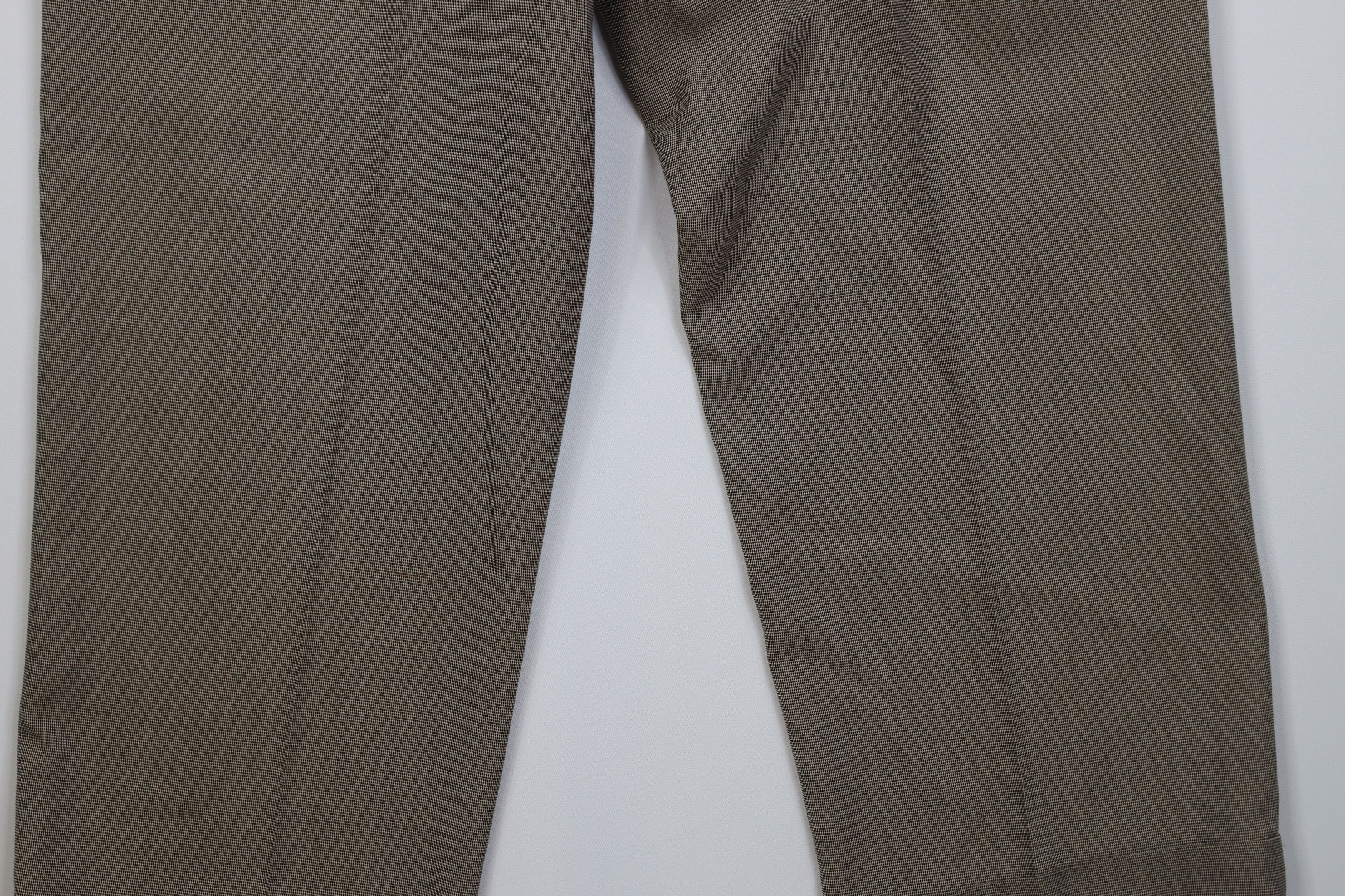 Vintage Vintage 90s Streetwear Cuffed Wide Leg Chino Pants Beige Size US 34 / EU 50 - 12 Thumbnail