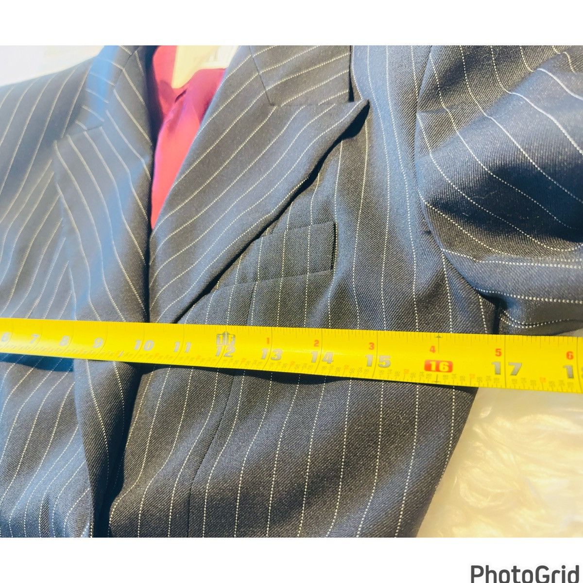 Zara ZARA Pinstriped Blazer Coat Size S / US 4 / IT 40 - 12 Thumbnail
