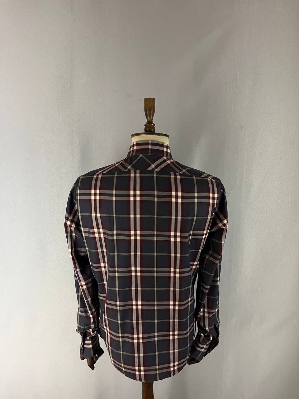 Burberry Burberry Shirt Nova Check Navy Size US L / EU 52-54 / 3 - 7 Thumbnail