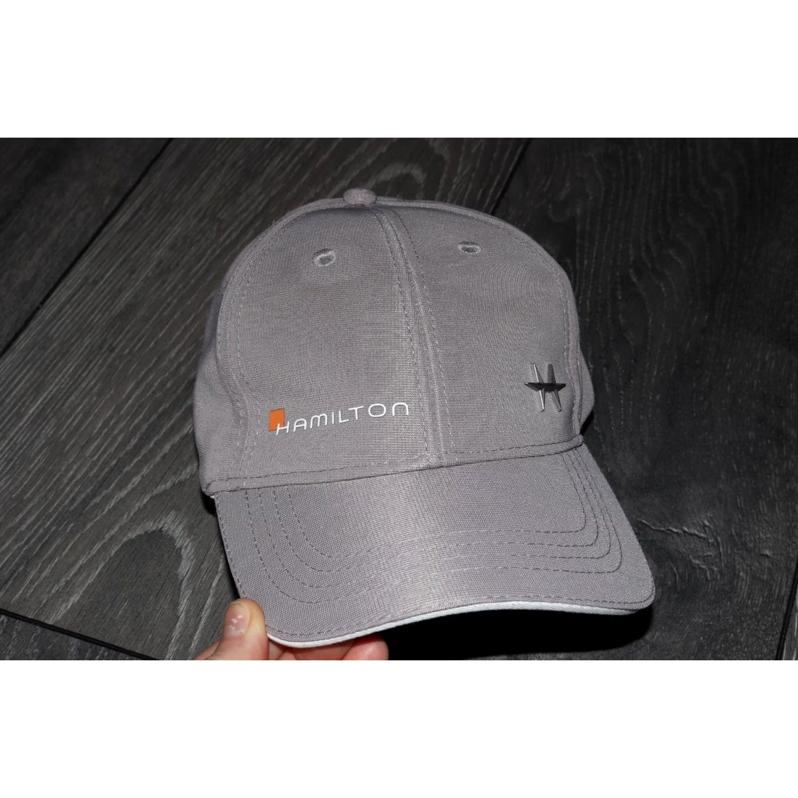 Hamilton Hamilton Hat Baseball Cap Adjustable One Size Gray Mens Vintage? Size ONE SIZE - 3 Thumbnail