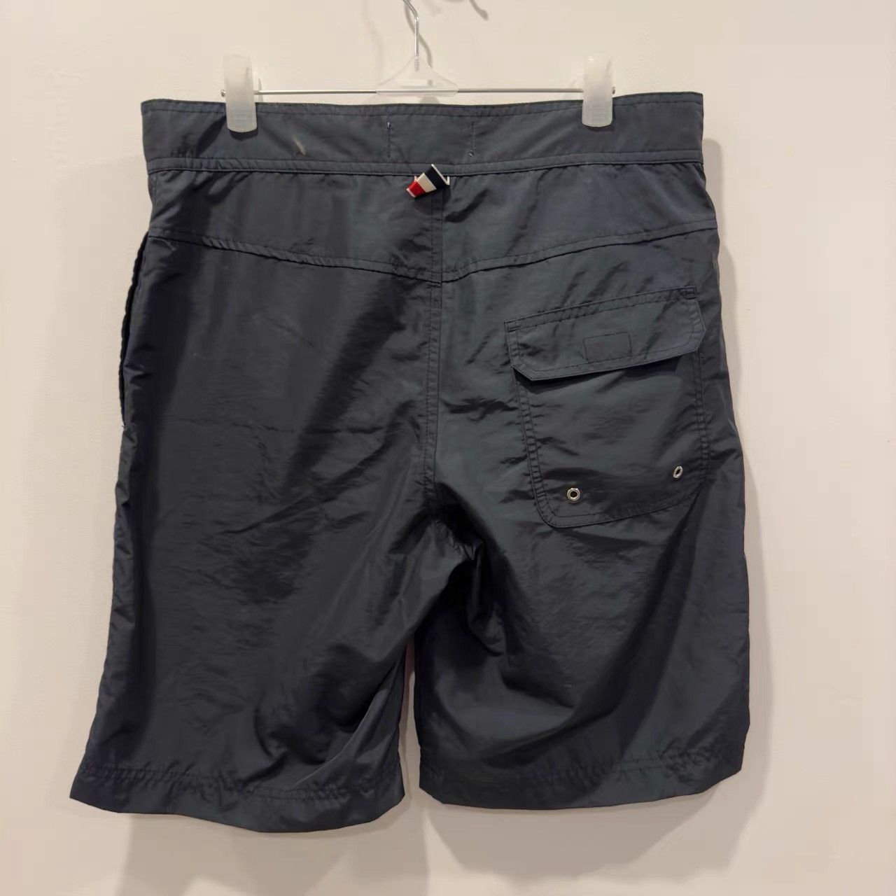 Thom Browne Thom Browne Black Nylon Shorts K28 Size US 29 - 2 Thumbnail