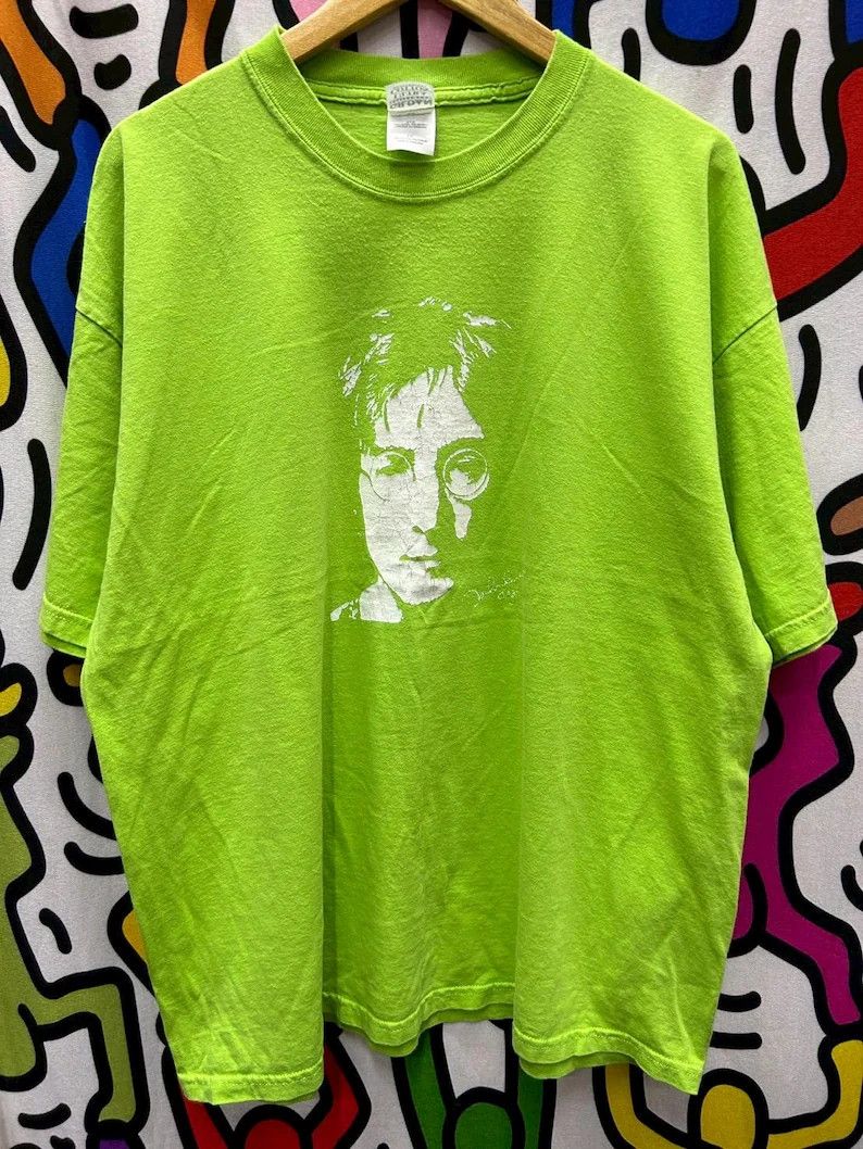 Band Tees Vintage 2000s John Lennon The Beatles tshirt size 2XL Size US XXL / EU 58 / 5 - 2 Thumbnail