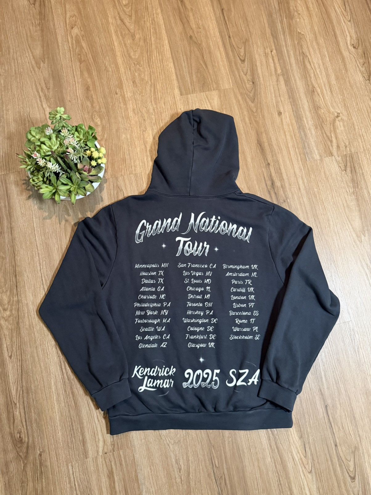 Kendrick Lamar XL Kendrick Lamar, SZA, Grand National Tour Hoodie XL Size US XL / EU 56 / 4 - 2 Thumbnail