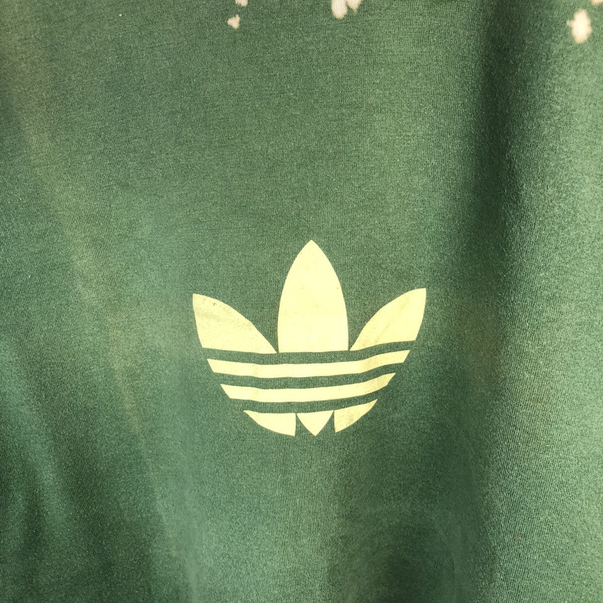 Adidas Adidas vintage ringer Green faded Tee #A570 Size US M / EU 48-50 / 2 - 9 Thumbnail