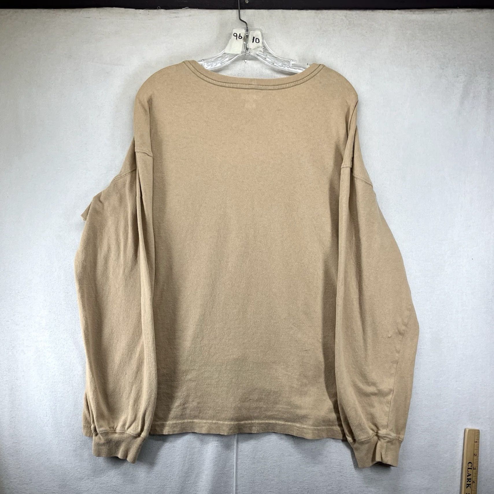 Carhartt Carhartt Shirt Mens XL Long Sleeve T-Shirt All Cotton Brown Logo 2010s Outdoor Classic Lightweight Pockets Regular Mens Size US XL / EU 56 / 4 - 2 Thumbnail