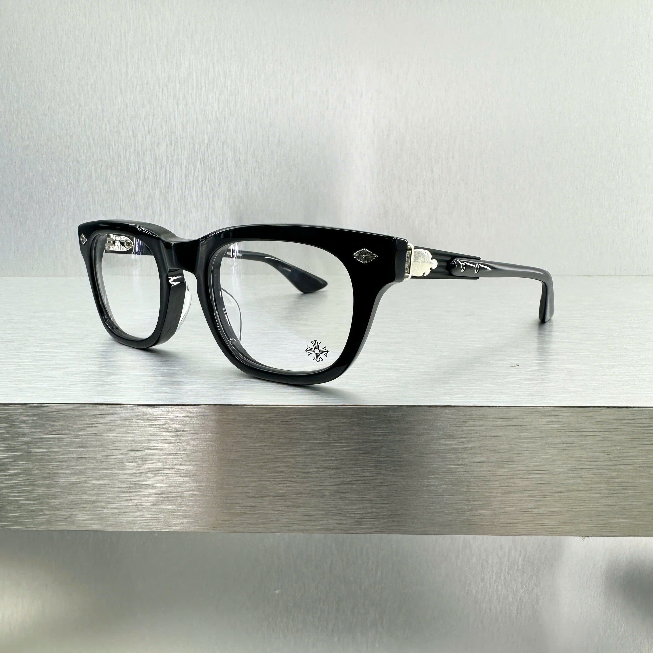 Chrome Hearts CHROME HEARTS BAGGINS BLACK PLASTIC Size ONE SIZE - 6 Thumbnail