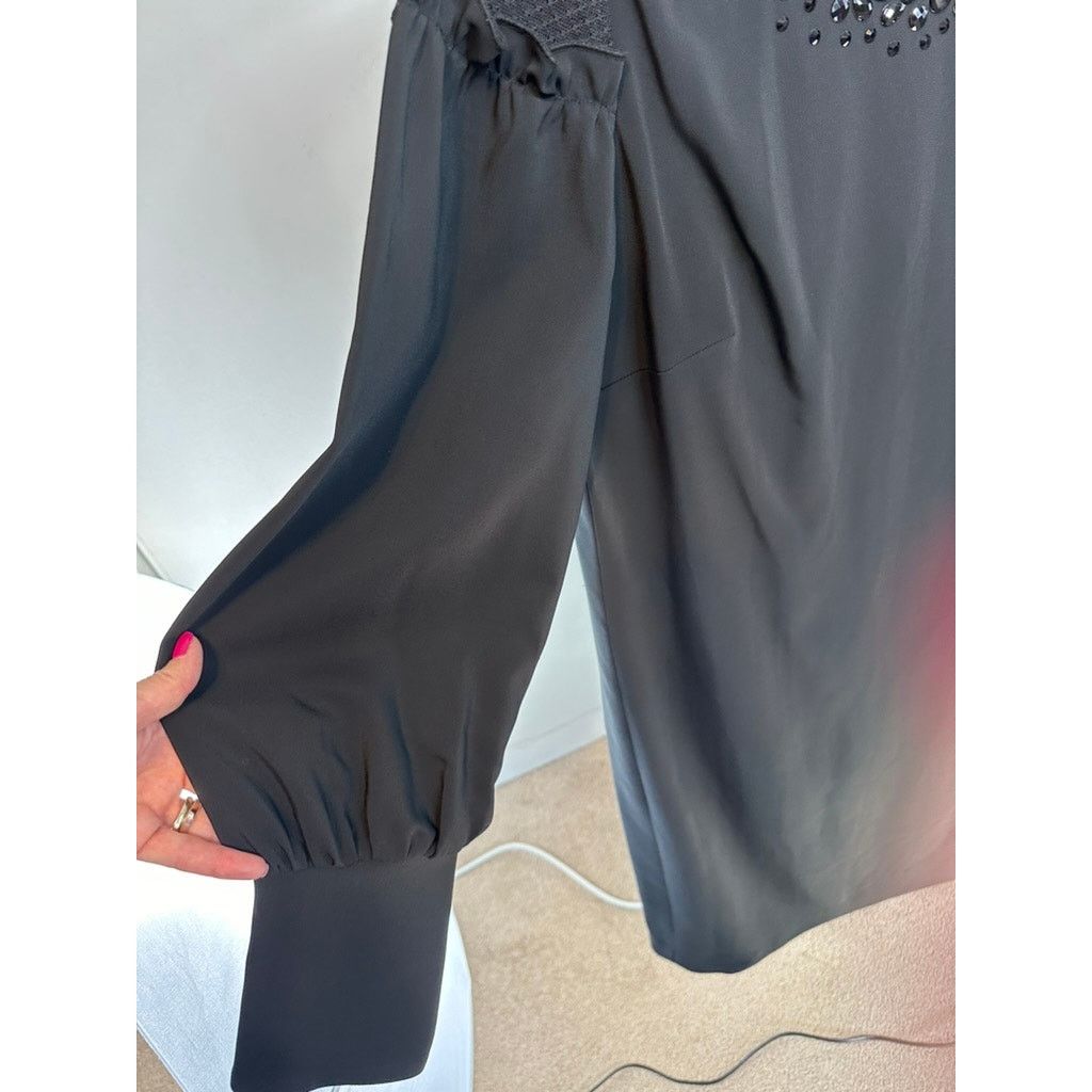 Other SEVERI DARLING DRESS 46 XL BLACK Loose fit MARIA GRAZIA MGS Size XL / US 12-14 / IT 48-50 - 8 Thumbnail