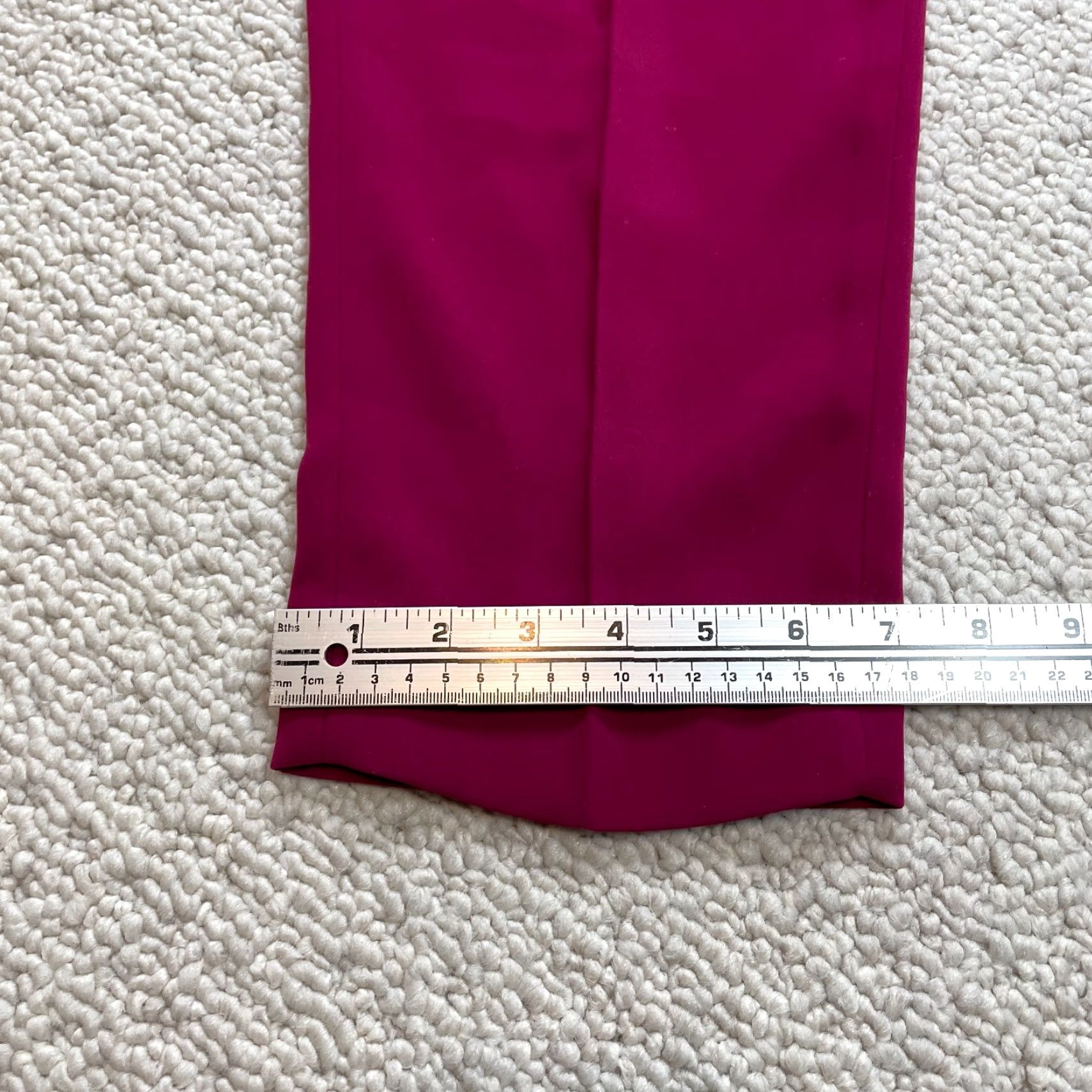 Banana Republic Banana Republic Sloan Pants Womens Small Pink Magenta Pockets Stretch 29x27 Size 28" / US 6 / IT 42 - 2 Thumbnail