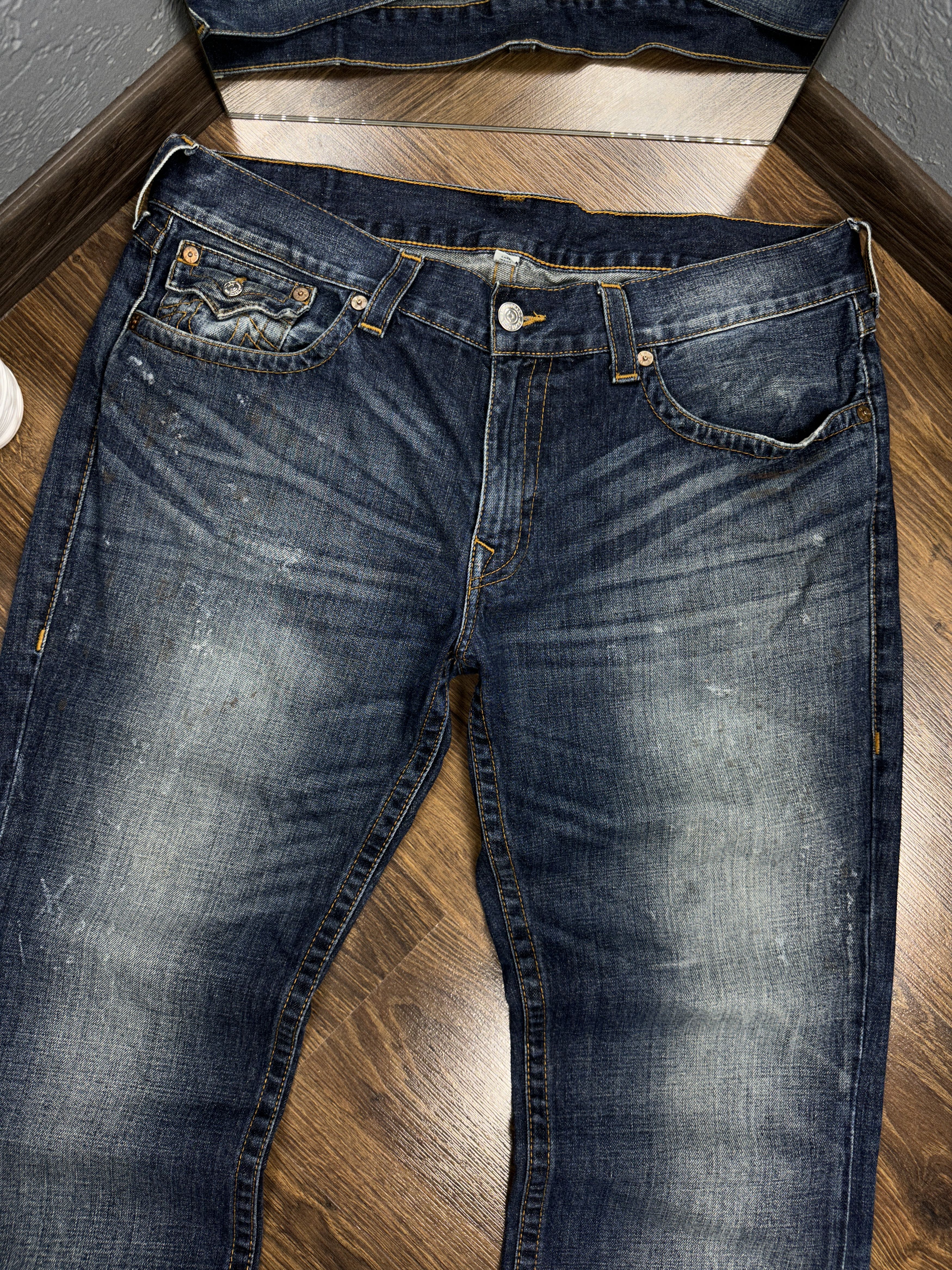 True Religion × Vintage True Religion Vintage Mens Denim Pants Jeans Size US 40 / EU 56 - 7 Thumbnail