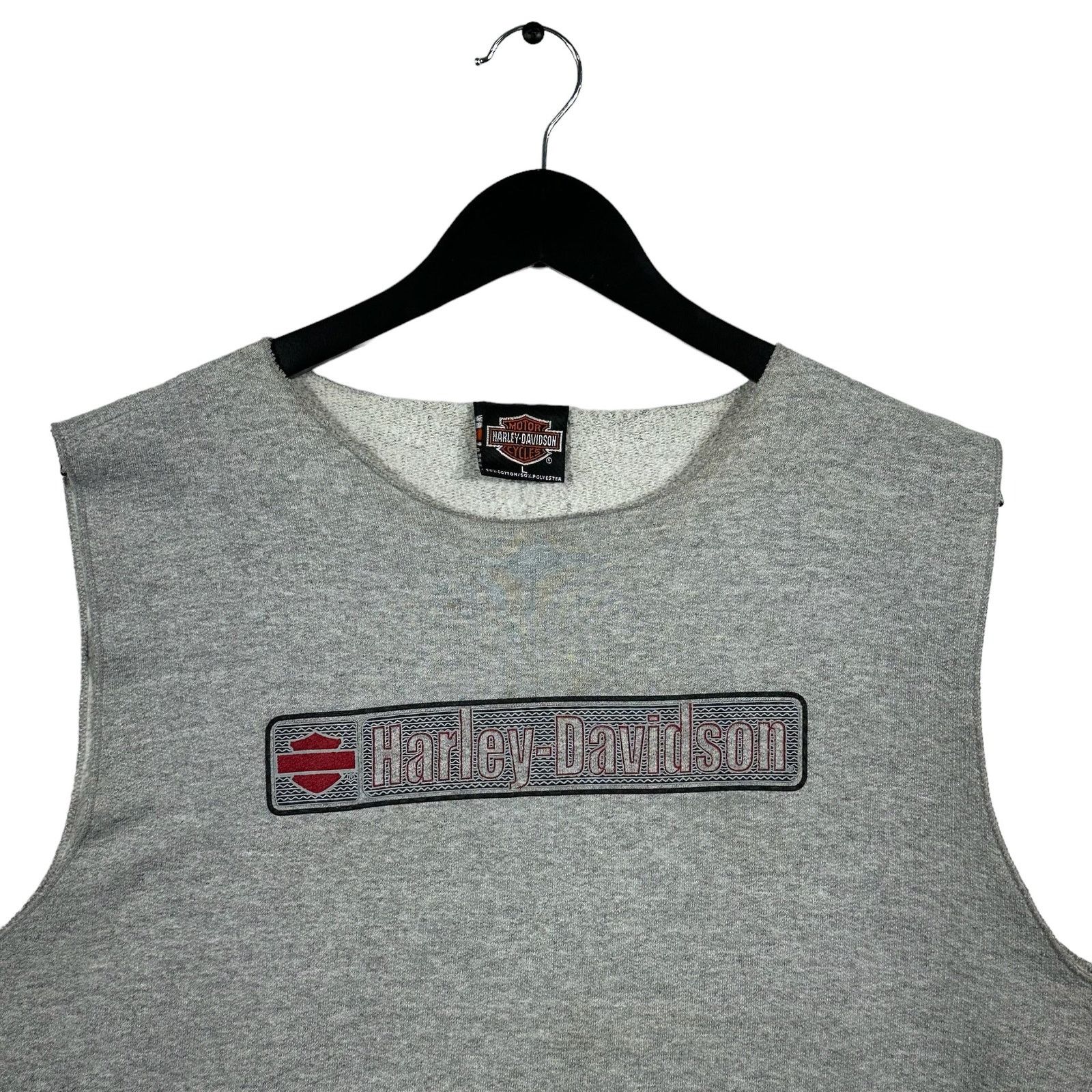 Harley Davidson Vintage Harley Davidson Sleeveless Crewneck 90s Size US L / EU 52-54 / 3 - 2 Thumbnail