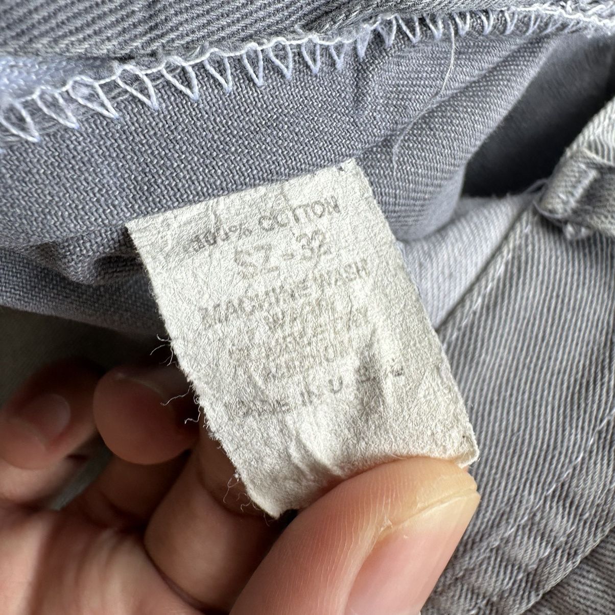 Smith's American Vintage Smith’s Tailor Talon Workwear Faded Trousers Pants Size US 32 / EU 48 - 9 Thumbnail