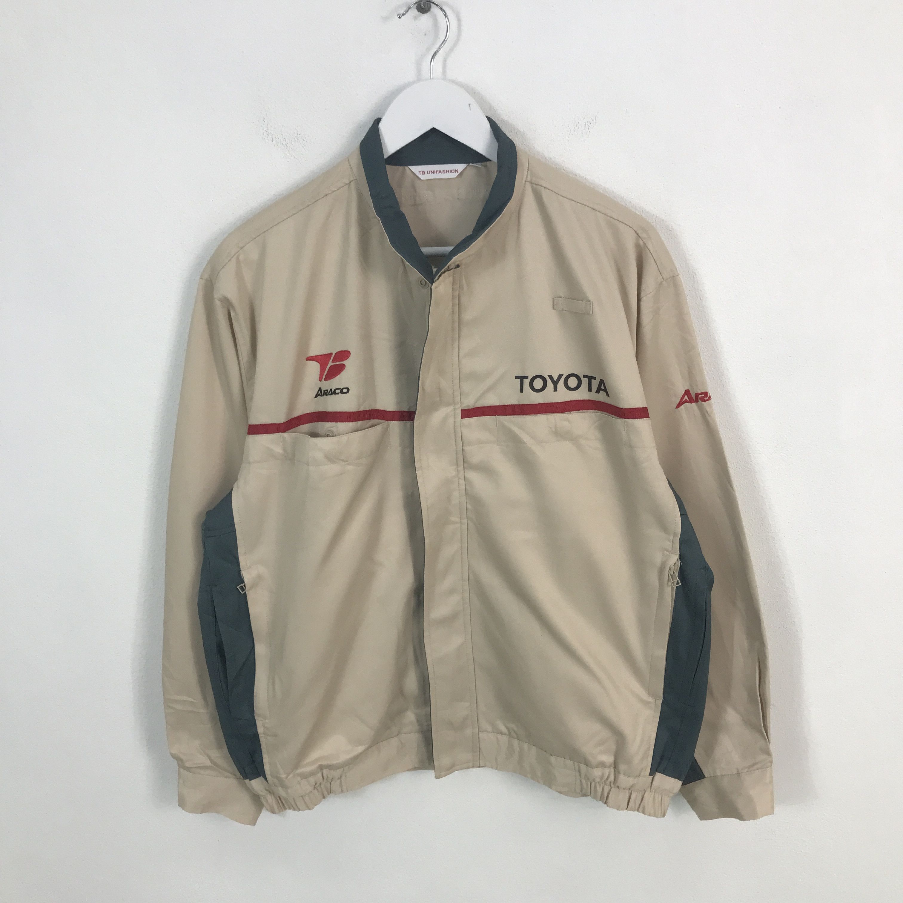 Other Rare TOYOTA racing Custom Worker Japan jacket Size US L / EU 52-54 / 3 - 2 Thumbnail