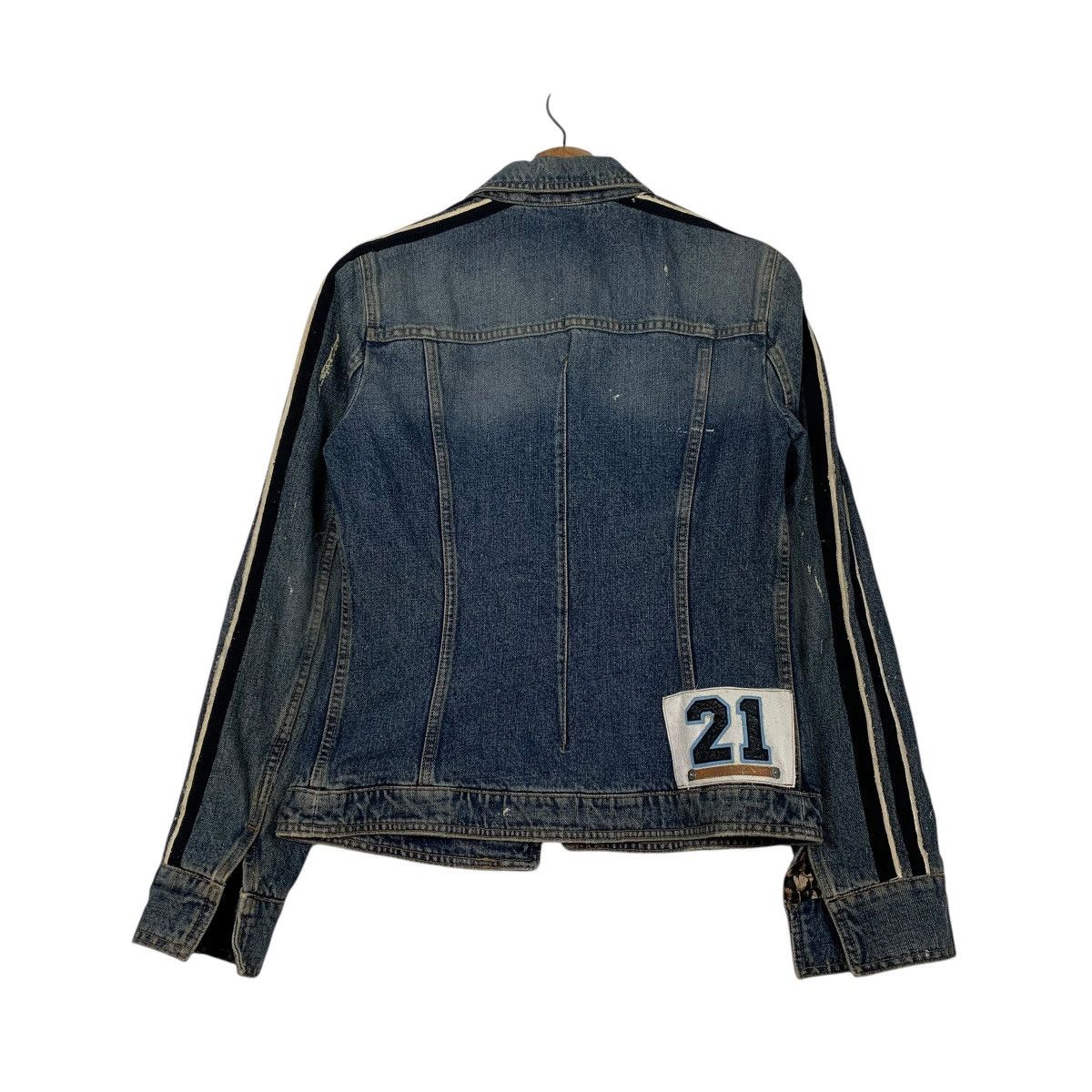 Dolce & Gabbana Dolce & Gabbana Buttonless Denim Trucker Jacket Size M / US 6-8 / IT 42-44 - 7 Thumbnail