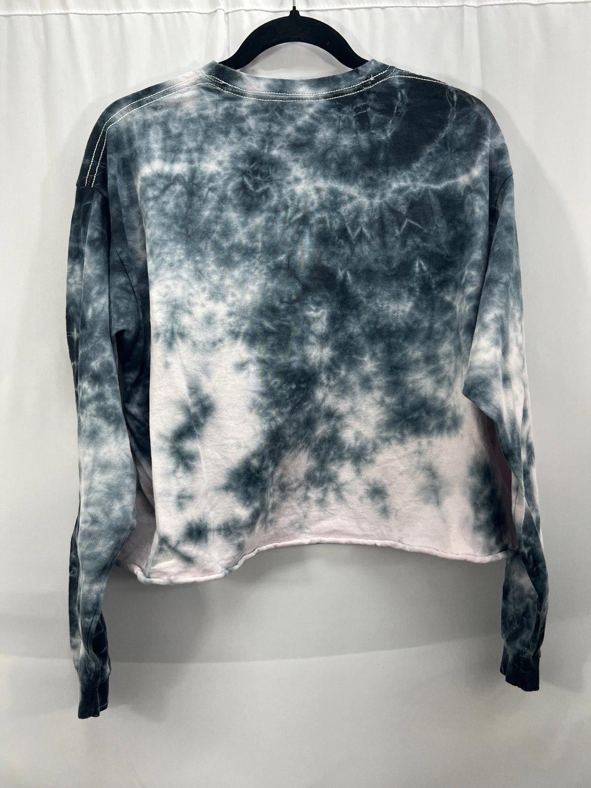 Pink Floyd Pink Floyd Tie-Dye Cropped Sweatshirt - Vintage Style Size XL / US 12-14 / IT 48-50 - 4 Thumbnail