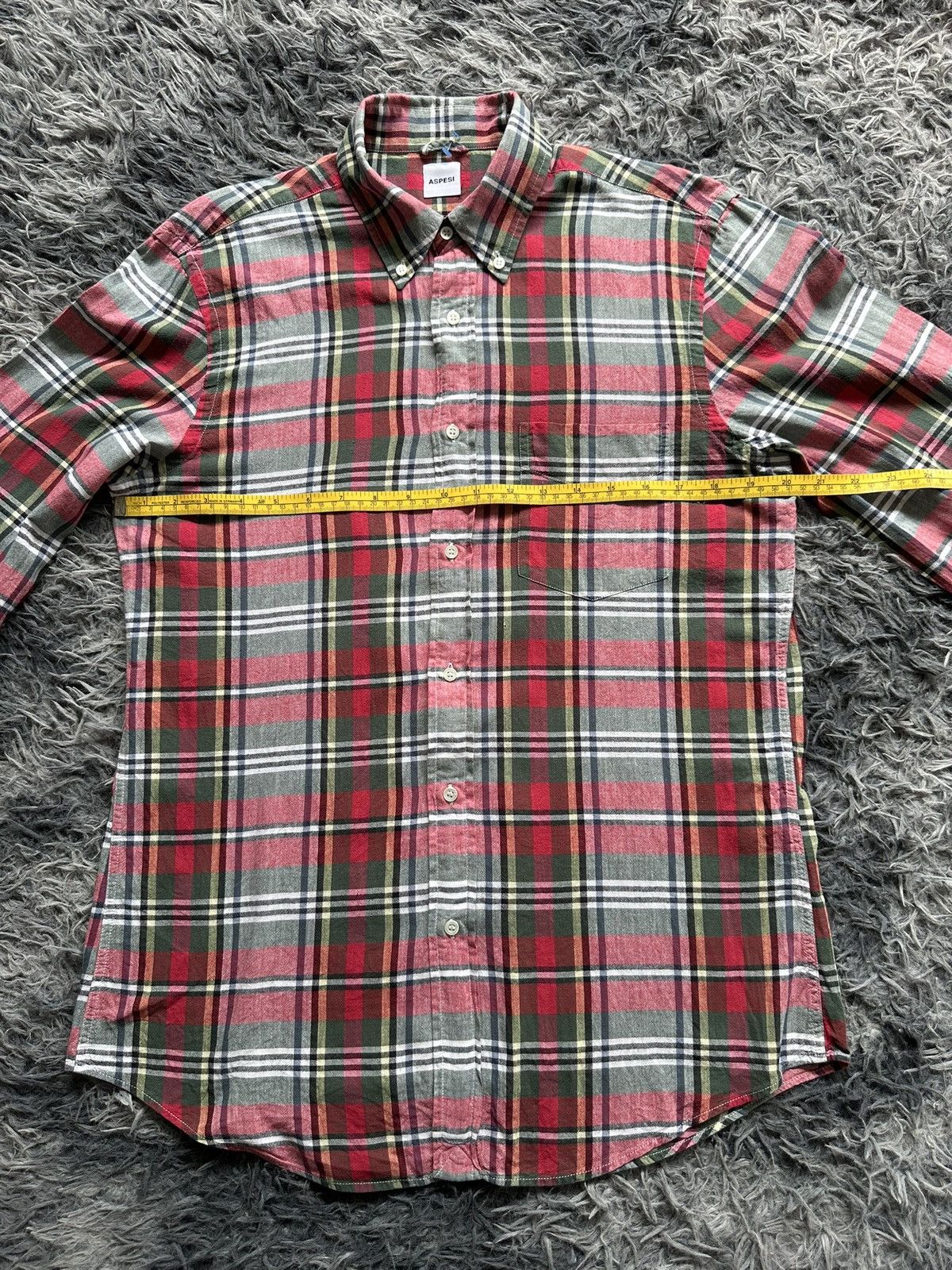 Aspesi 00's Aspesi plaid button up shirt Size US M / EU 48-50 / 2 - 9 Thumbnail
