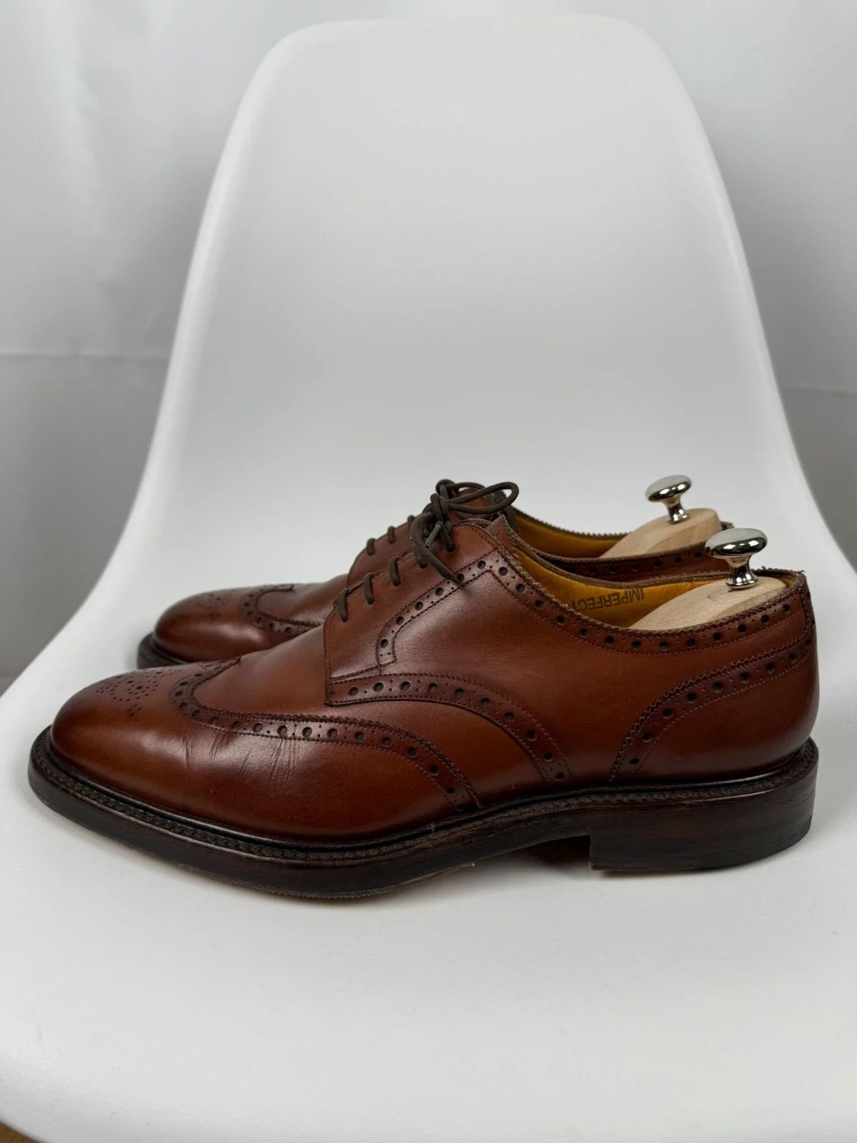 Grenson Grenson England Genuine Leather Brogues size 10 Size US 11 / EU 44 - 3 Thumbnail