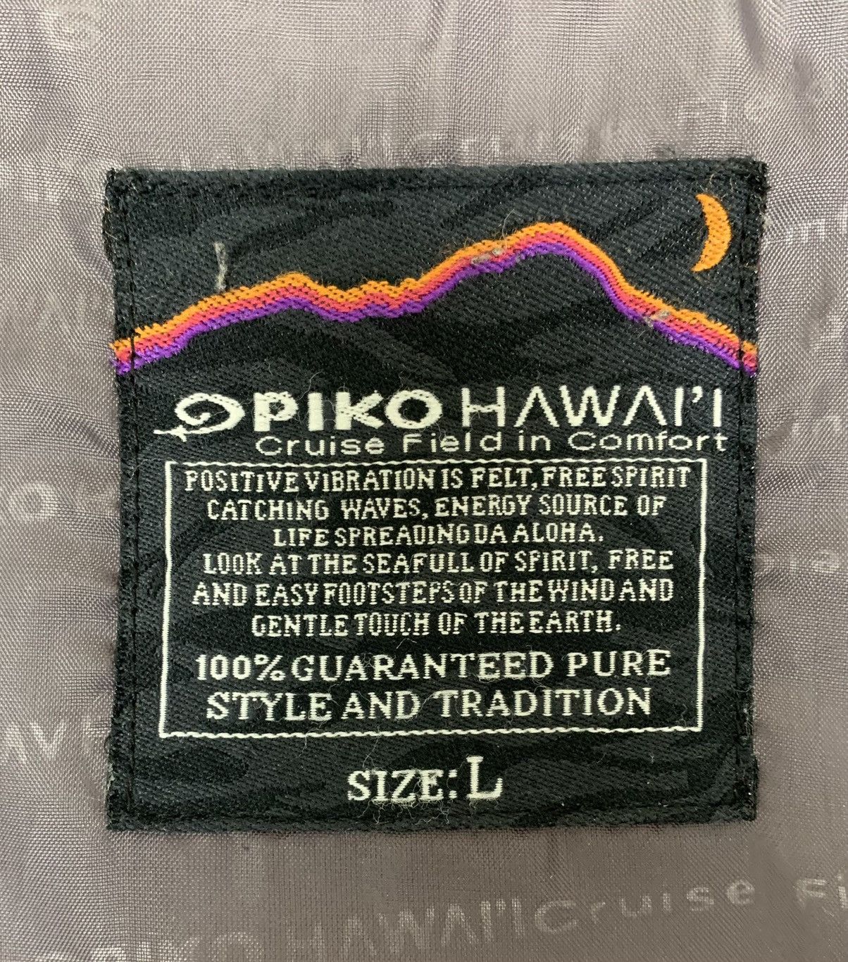 Japanese Brand Piko Hawaii Cruise Field and Comfort Outdoor Fleece Jacket Size US M / EU 48-50 / 2 - 9 Thumbnail
