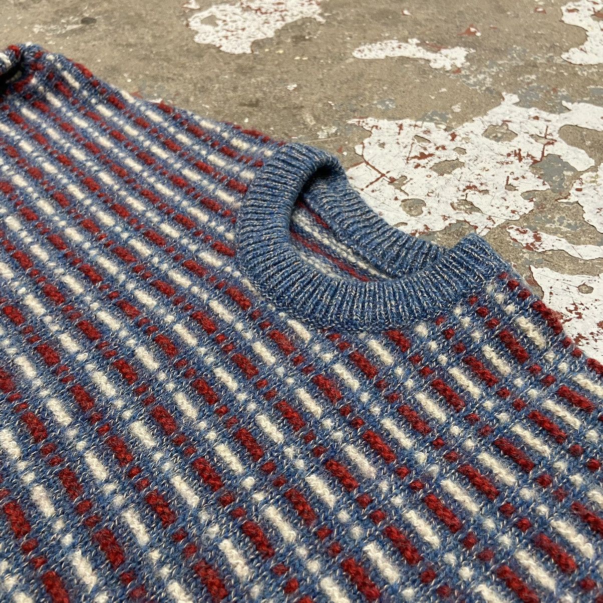 Vintage Vintage Striped Knit Sweater Size US S / EU 44-46 / 1 - 2 Thumbnail