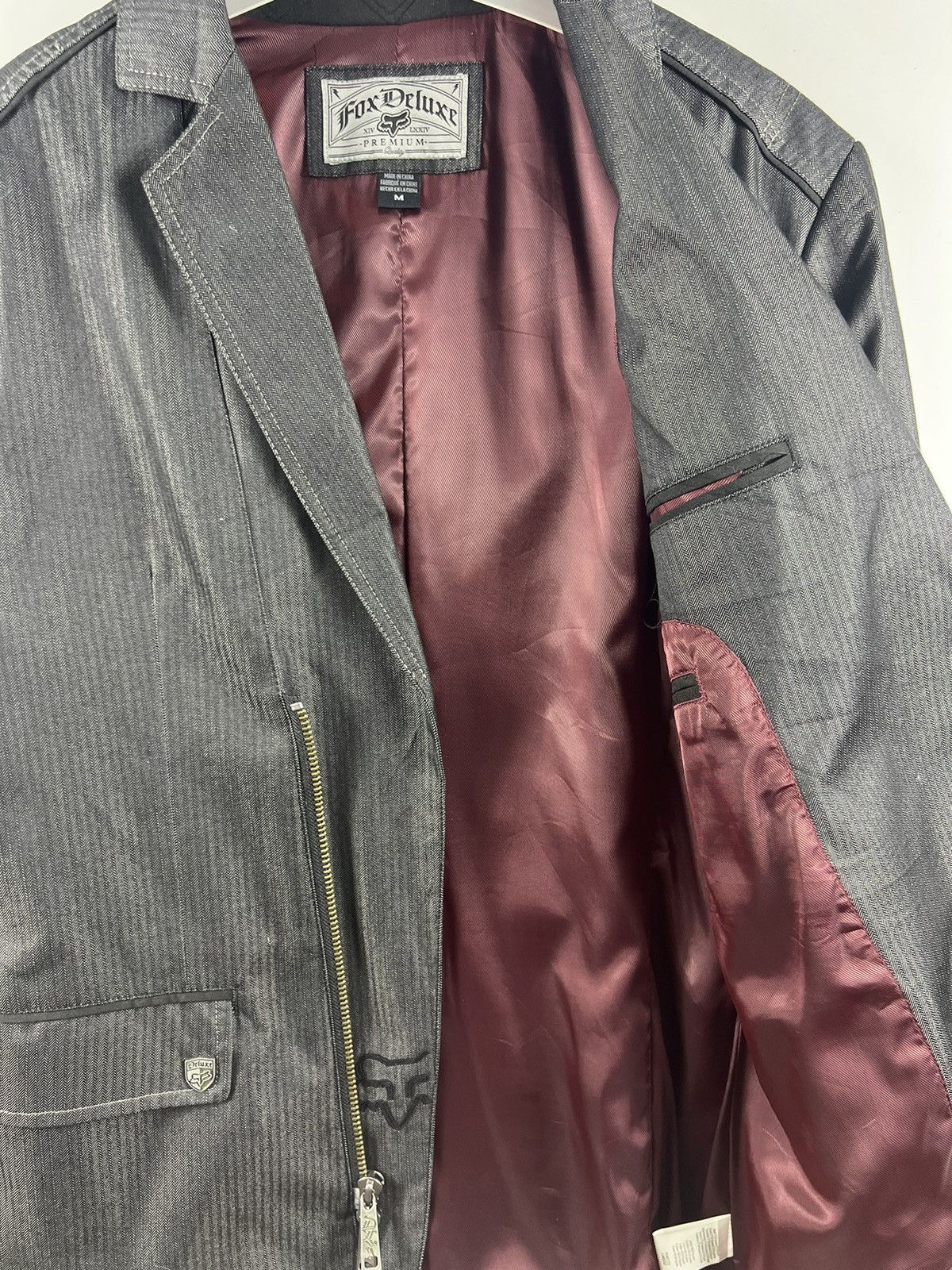 Fox Racing 🔥 FOX DELUXE herringbone heavy jacket - M Size US M / EU 48-50 / 2 - 7 Thumbnail