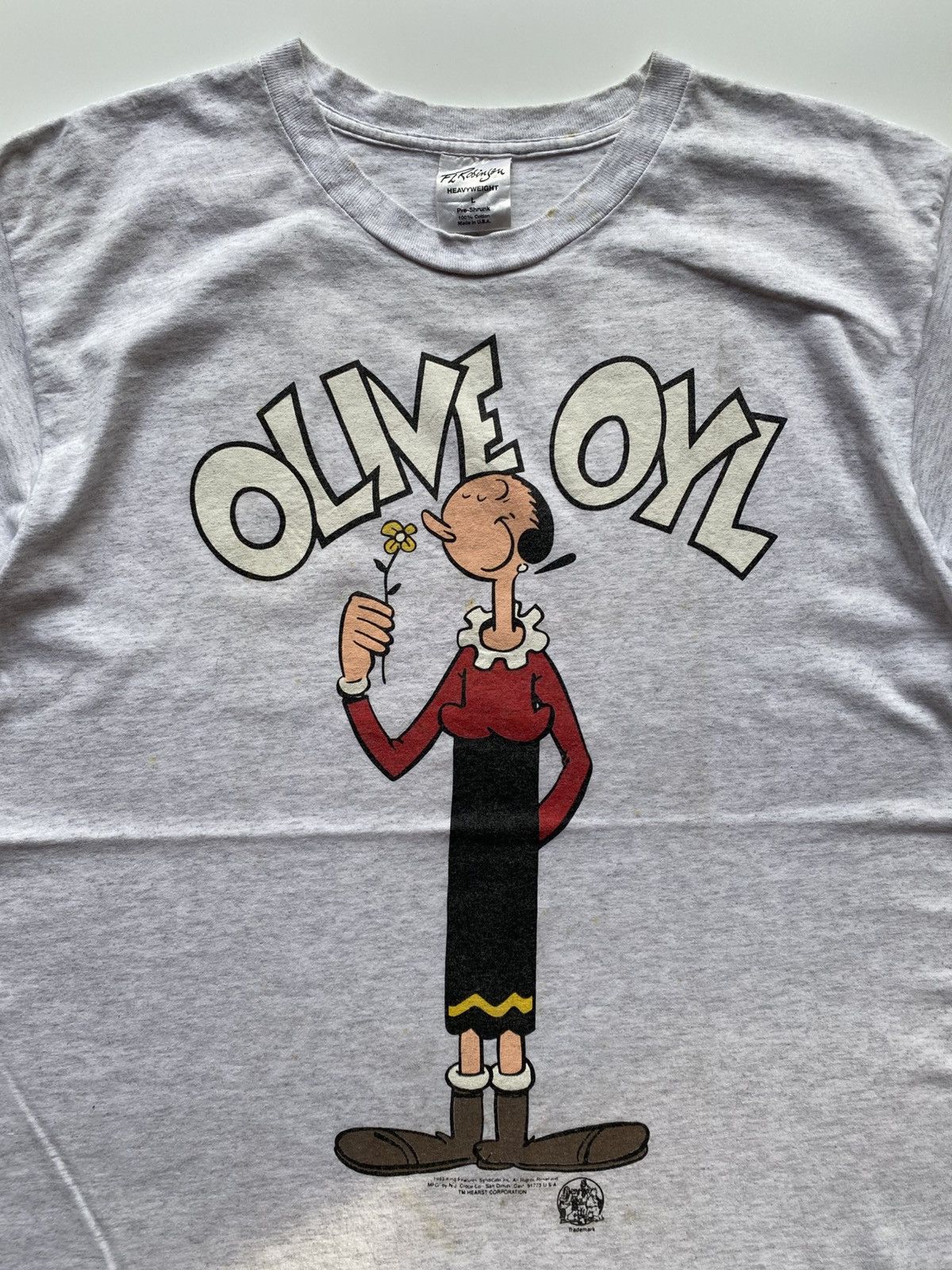 Vintage OLIVE OYL Size US L / EU 52-54 / 3 - 3 Thumbnail