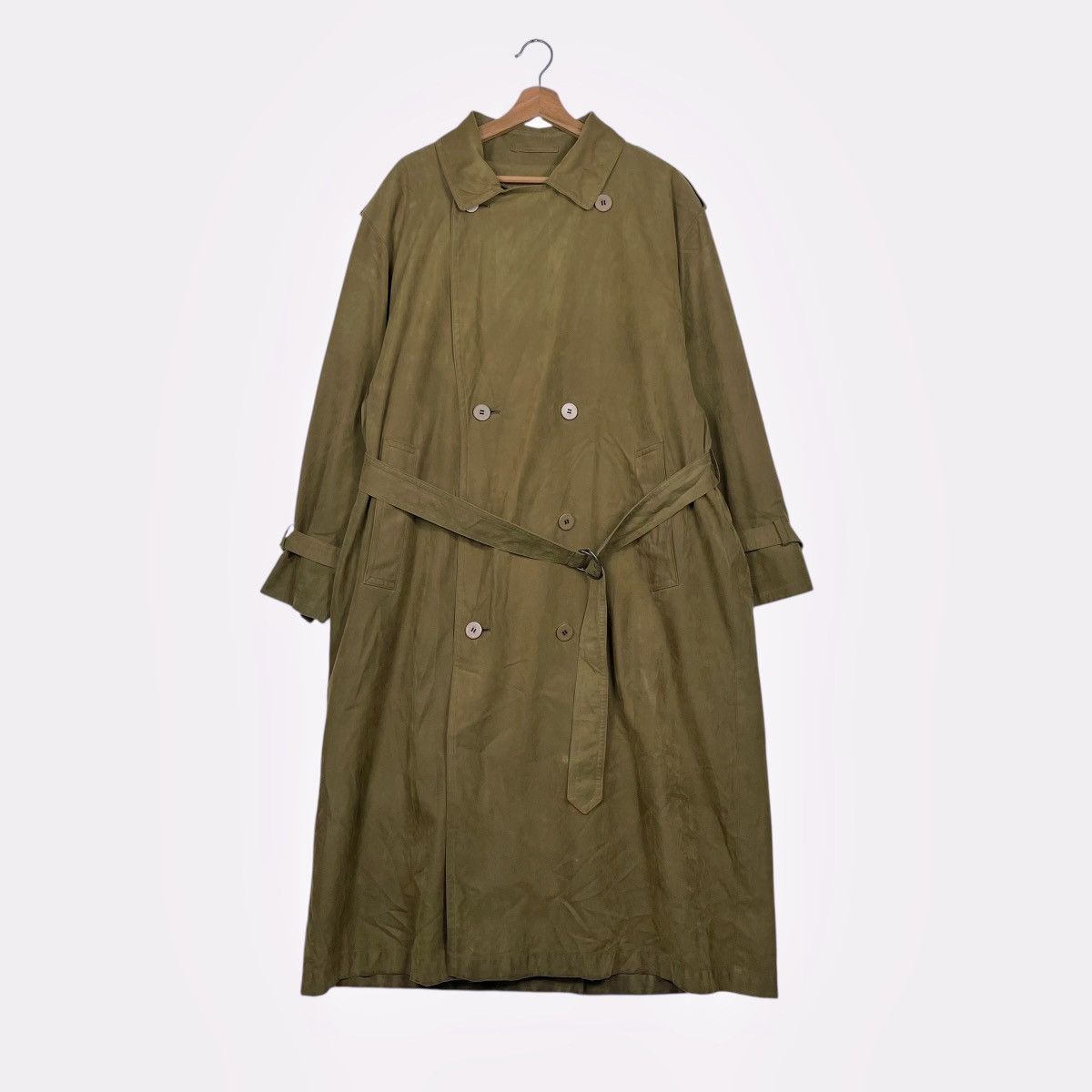 Burberry Prorsum Burberrys Prorsum Collection Double Breasted Wool Trenchcoat Size US S / EU 44-46 / 1 - 1 Thumbnail