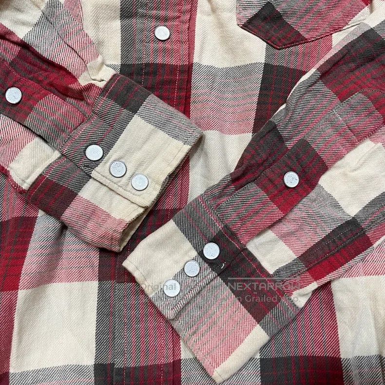 RRL Ralph Lauren RRL Ralph Lauren Early White Label Red Star Plaid Western Size US S / EU 44-46 / 1 - 7 Thumbnail