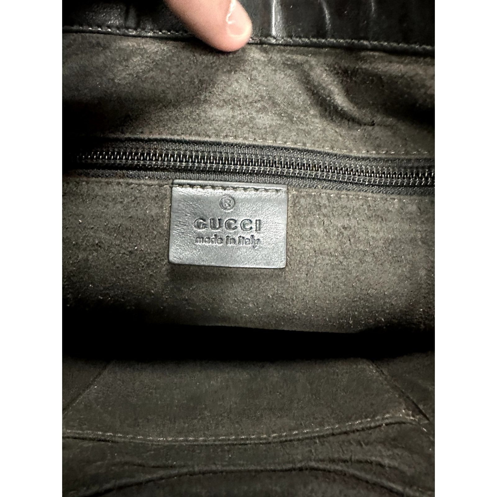 Gucci Gucci Satchel Black OS Used Size ONE SIZE - 4 Thumbnail