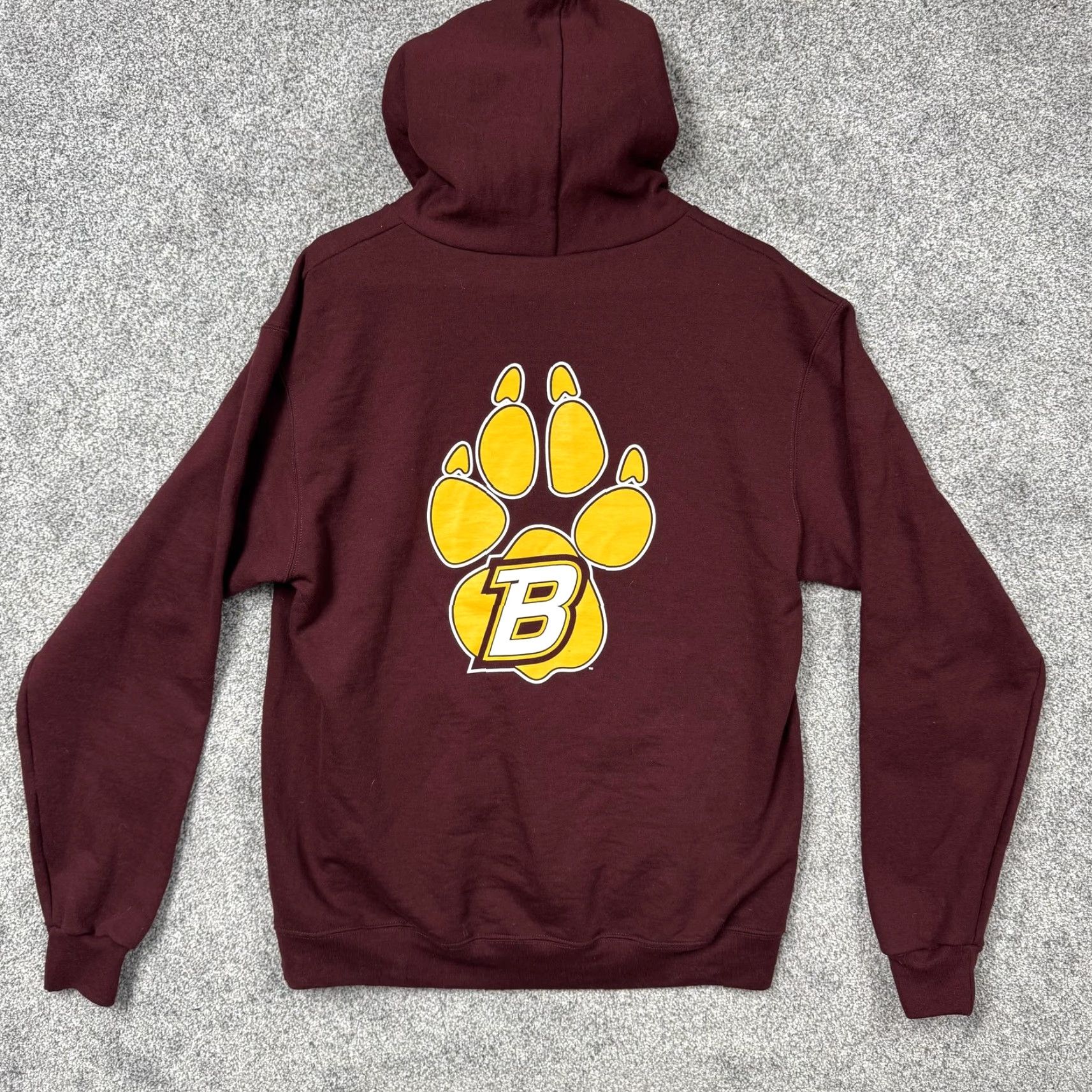 Champion Champion Bloomsburg University Hoodie Mens Medium Maroon Red Fleece Sweatshirt Size US M / EU 48-50 / 2 - 6 Thumbnail