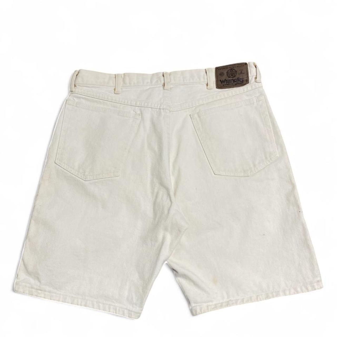 Wrangler Vintage cream canvas wrangler denim shorts Size US 34 / EU 50 - 6 Thumbnail