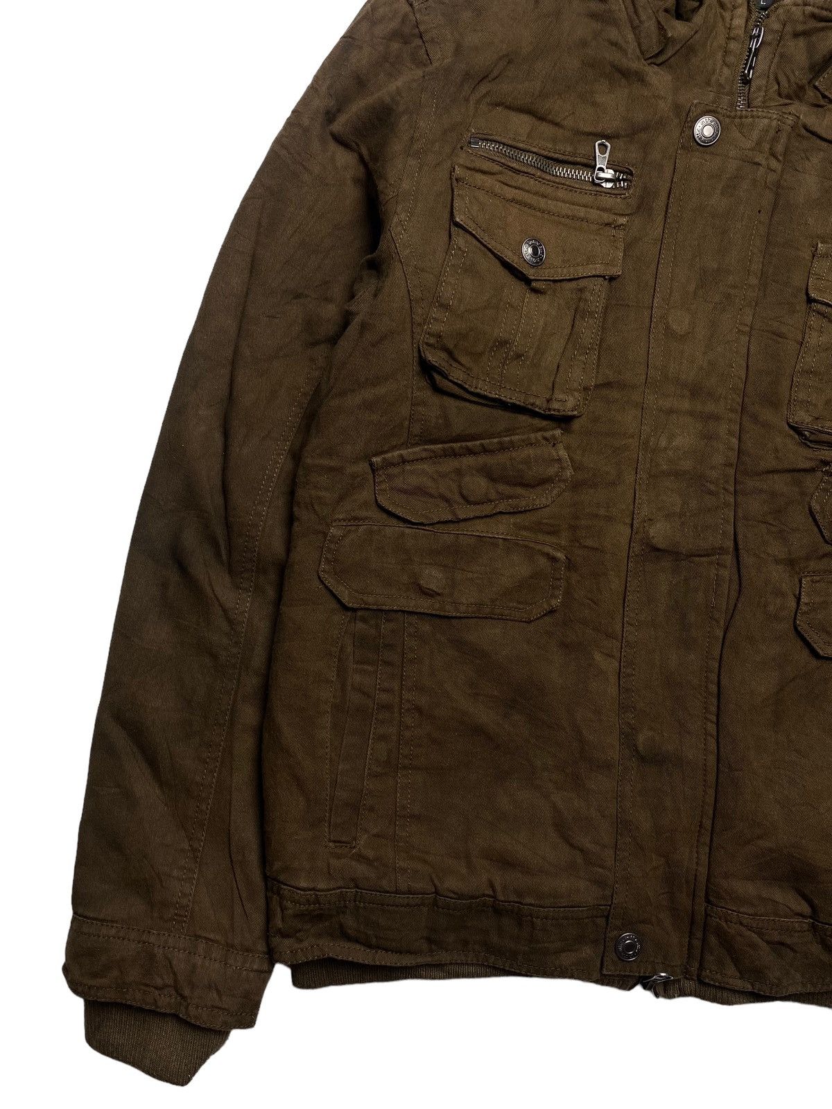 If Six Was Nine 2000s In The Attic - Multipocket Wooden Jacket Size US M / EU 48-50 / 2 - 4 Thumbnail
