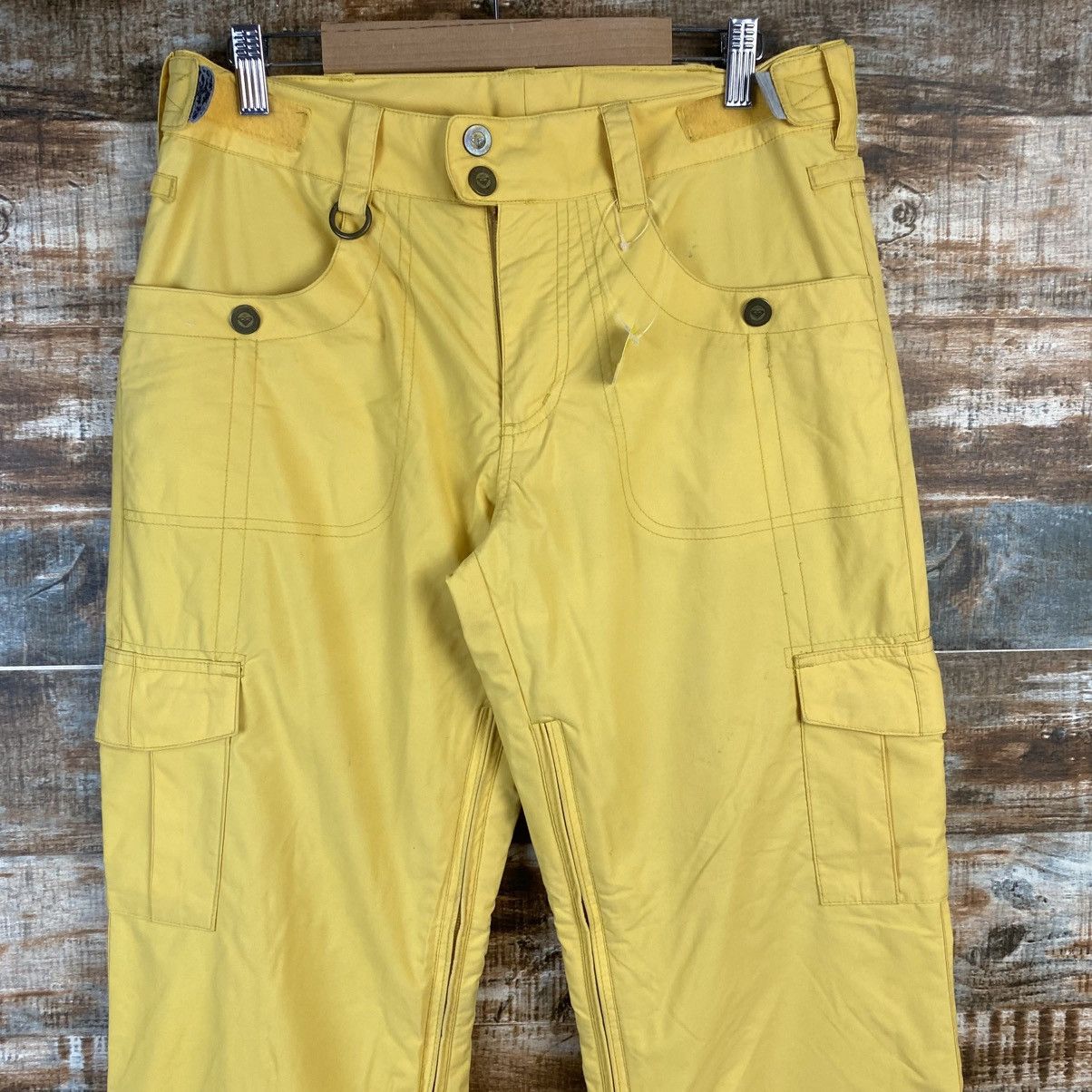 Japanese Brand DL Roxy Winter Sport Yellow Pants #C1123 Size 26" / US 2 / IT 38 - 4 Thumbnail