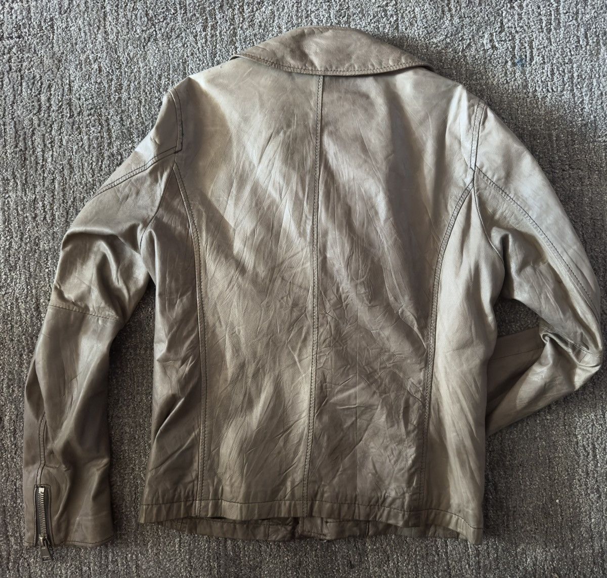 Japanese Brand Lamb Cottage Leather Jacket Size US M / EU 48-50 / 2 - 2 Thumbnail