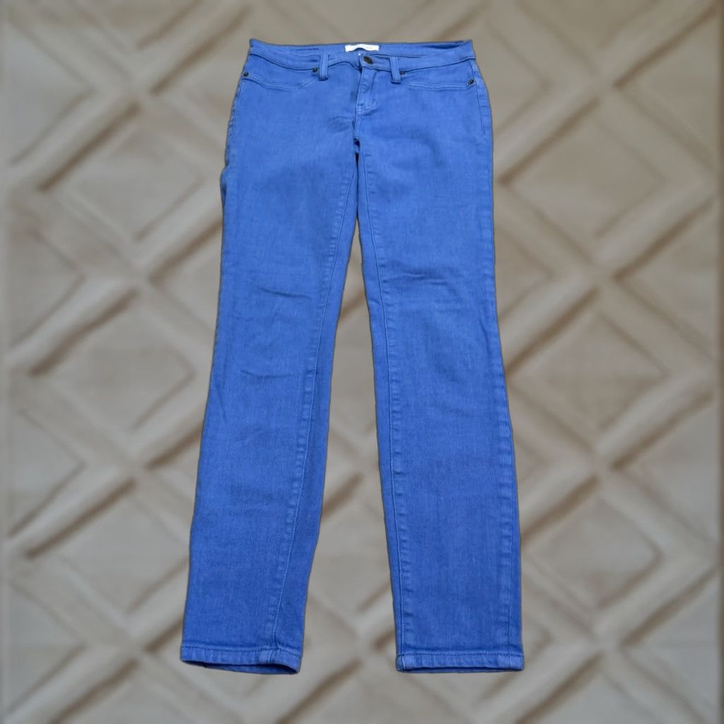Denime Lila Ryan Jeans Womens Skinny Denim 25 28x28 Blue Mid Rise Stretch City Streetwear Vintage No (Updated) Size 42" / US 20 - 1 Thumbnail