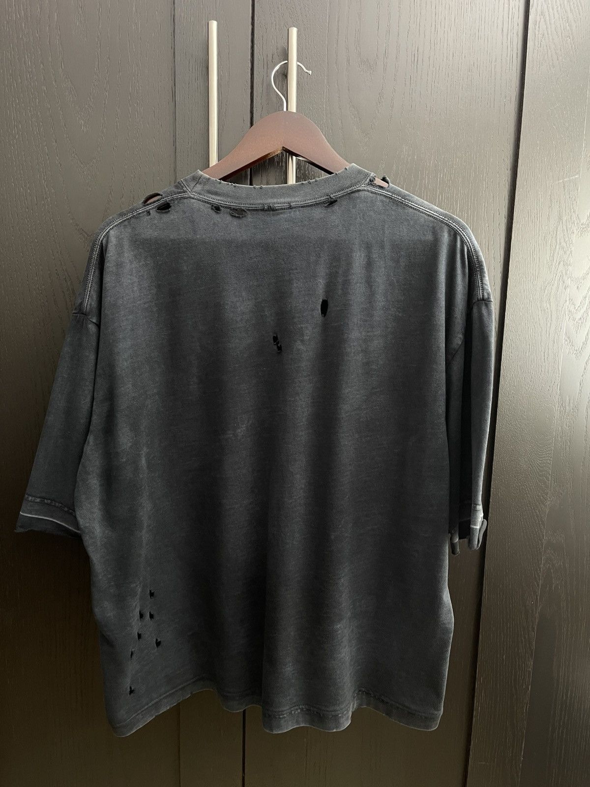Balenciaga Distressed Logo T Size US M / EU 48-50 / 2 - 2 Thumbnail