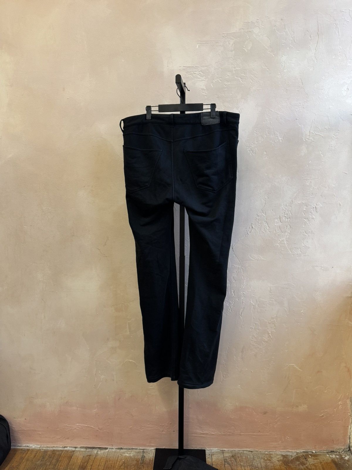 Balenciaga SS22 $638 BLACK FLARED LEG WIDE TROUSERS PANTS JEANS Size US 35 - 3 Thumbnail