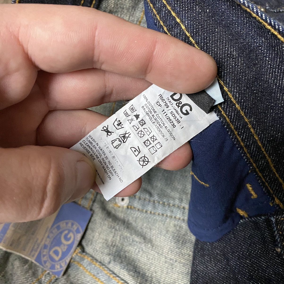 Dolce & Gabbana RARE rework vintage Dolce&Gabbana patchwork jeans Y2K 34S Size US 34 / EU 50 - 13 Thumbnail