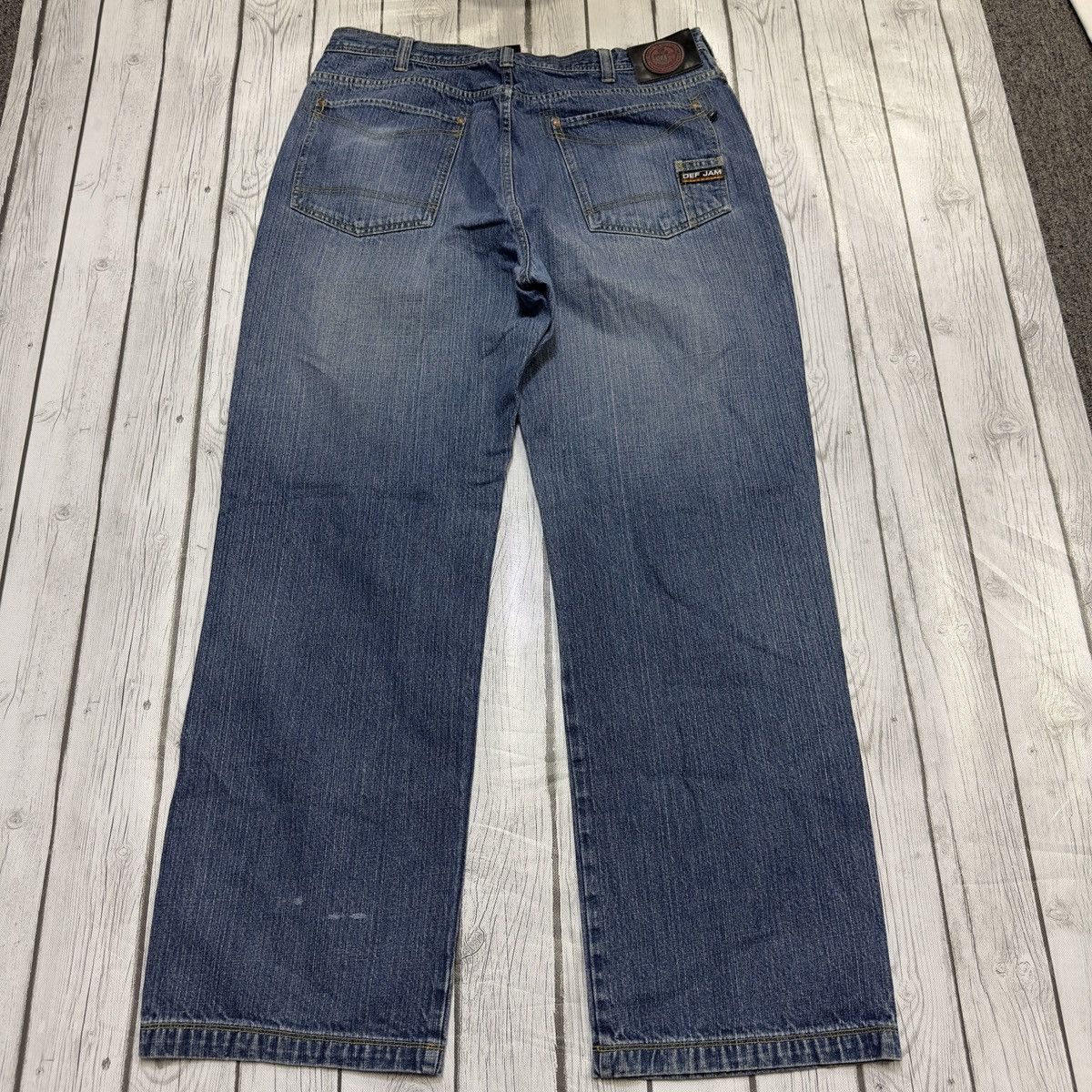 Vintage Vintage Def Jam jeans Size US 38 / EU 54 - 3 Thumbnail